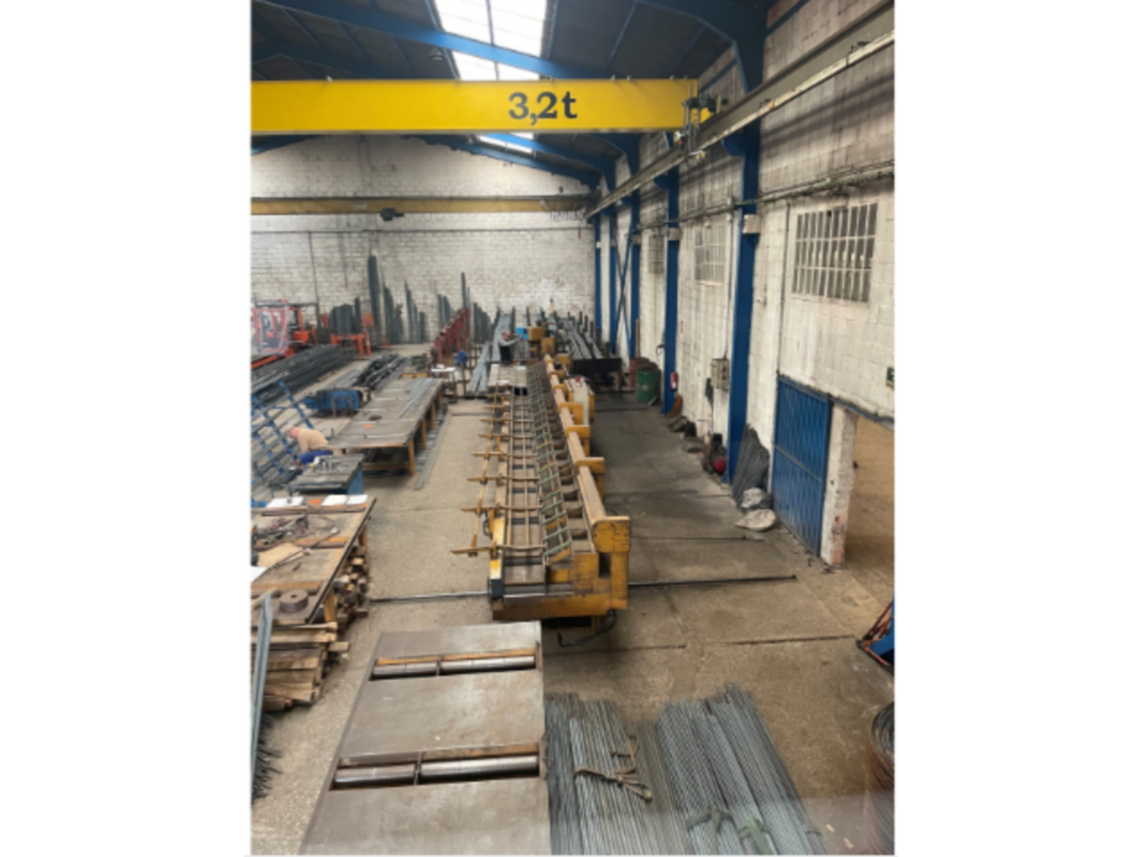 Banco di taglio da 12,6 m con scarico frontale e laterale OSCAM HSEL 50/1 JOLLY –