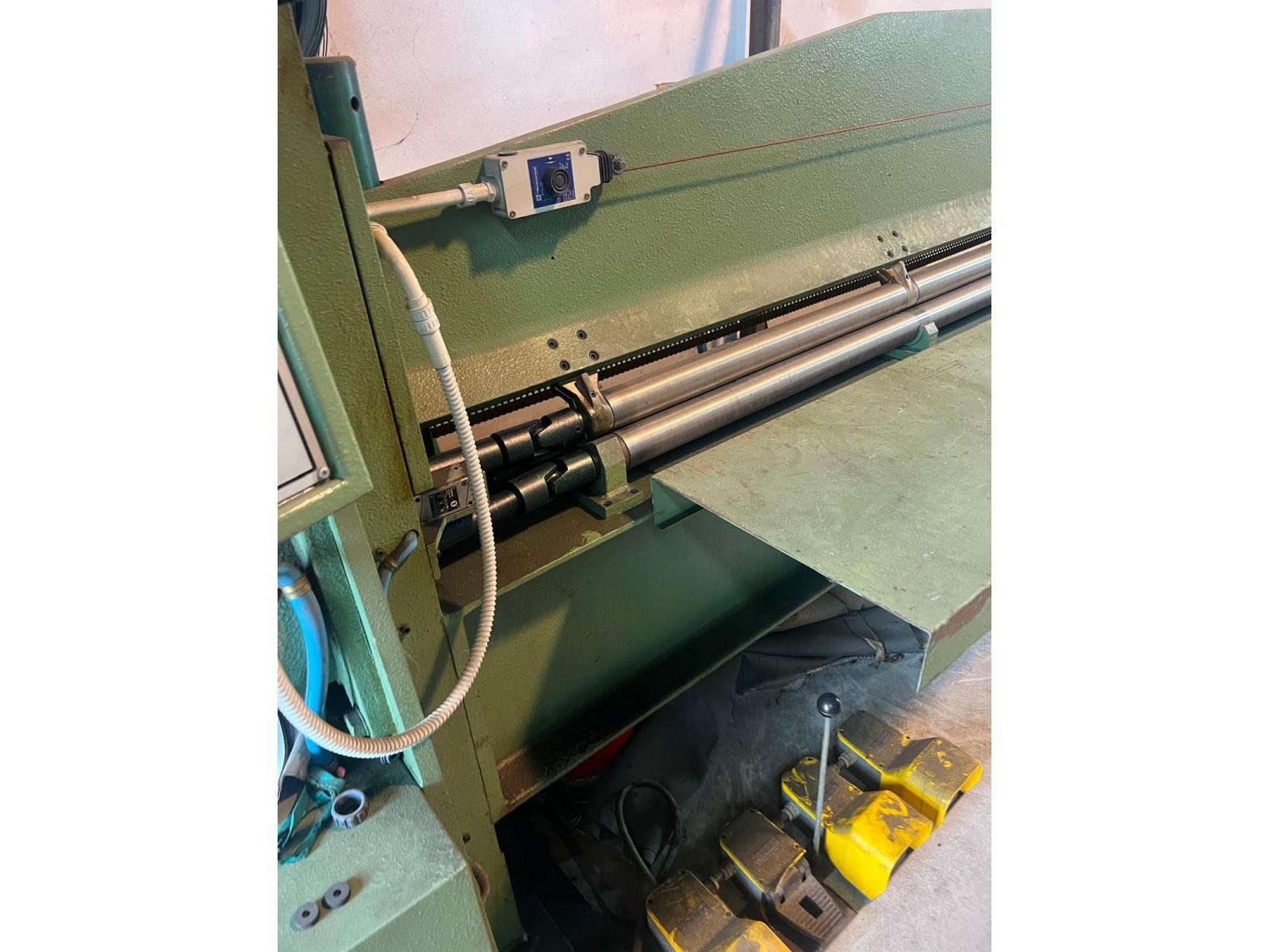 Calandra per lattoneria belgius 6000mm per diametro rulli 60 mm