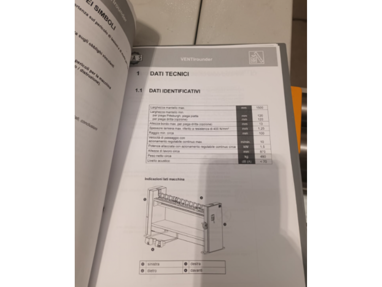 CALANDRA RAS ELETTR. VENTIROUNDER 40.91.