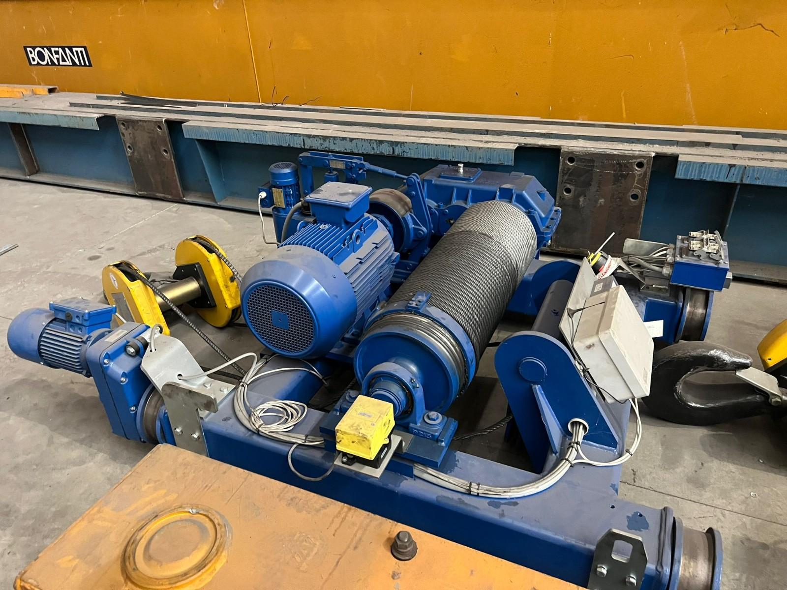 02 CARRIPONTE BITRAVE CARRARA 20 TON  SCARTAMENTO 15000 MM