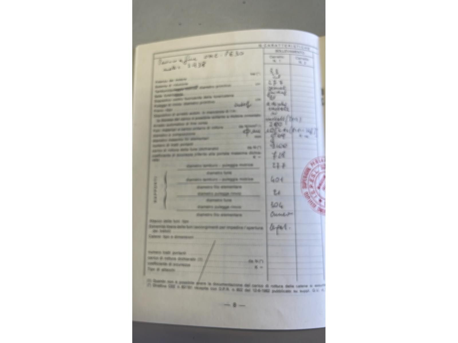 02 CARRIPONTE BITRAVE OMC 5 TON SCARTAMENTO 1064 CM