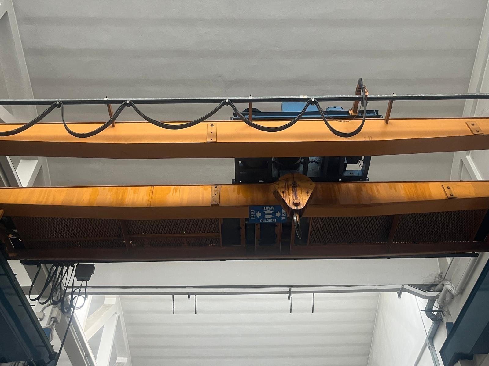 CARROPONTE BITRAVE ALSELMI 5 TON SCARTAMENTO 7300MM ANNO 1967