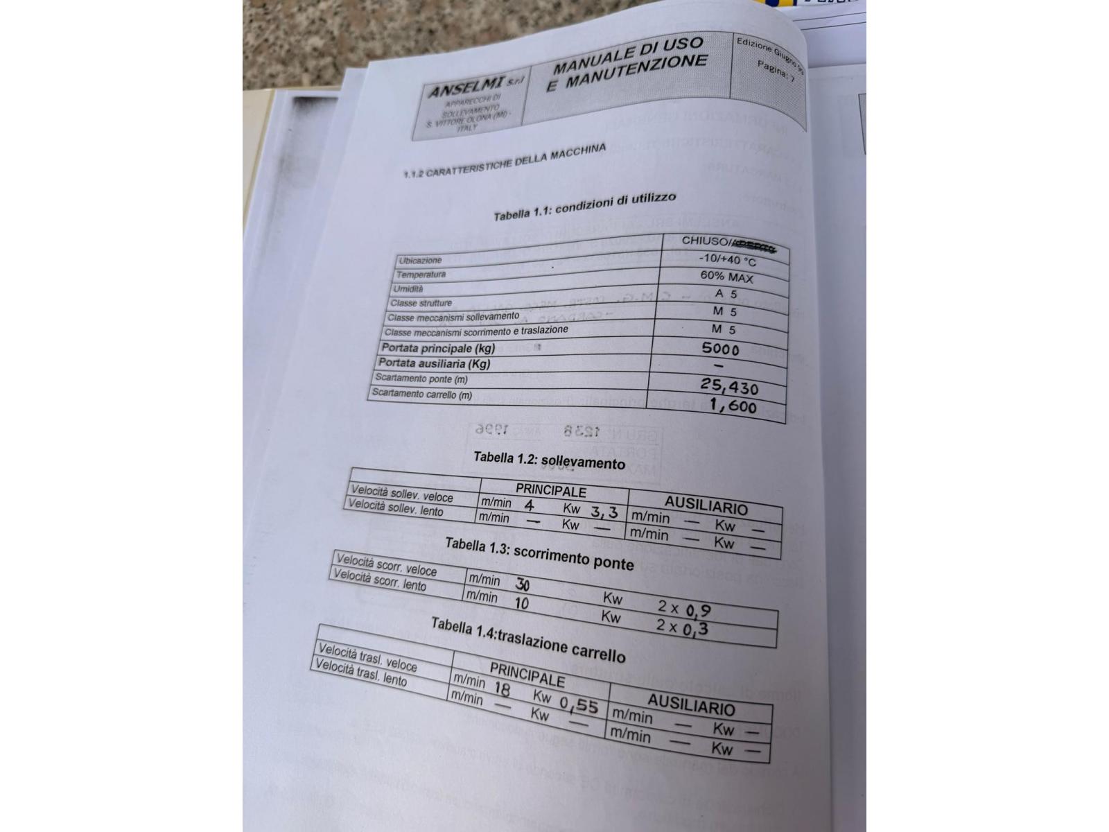 CARROPONTE BITRAVE ANSELMI 5 TON