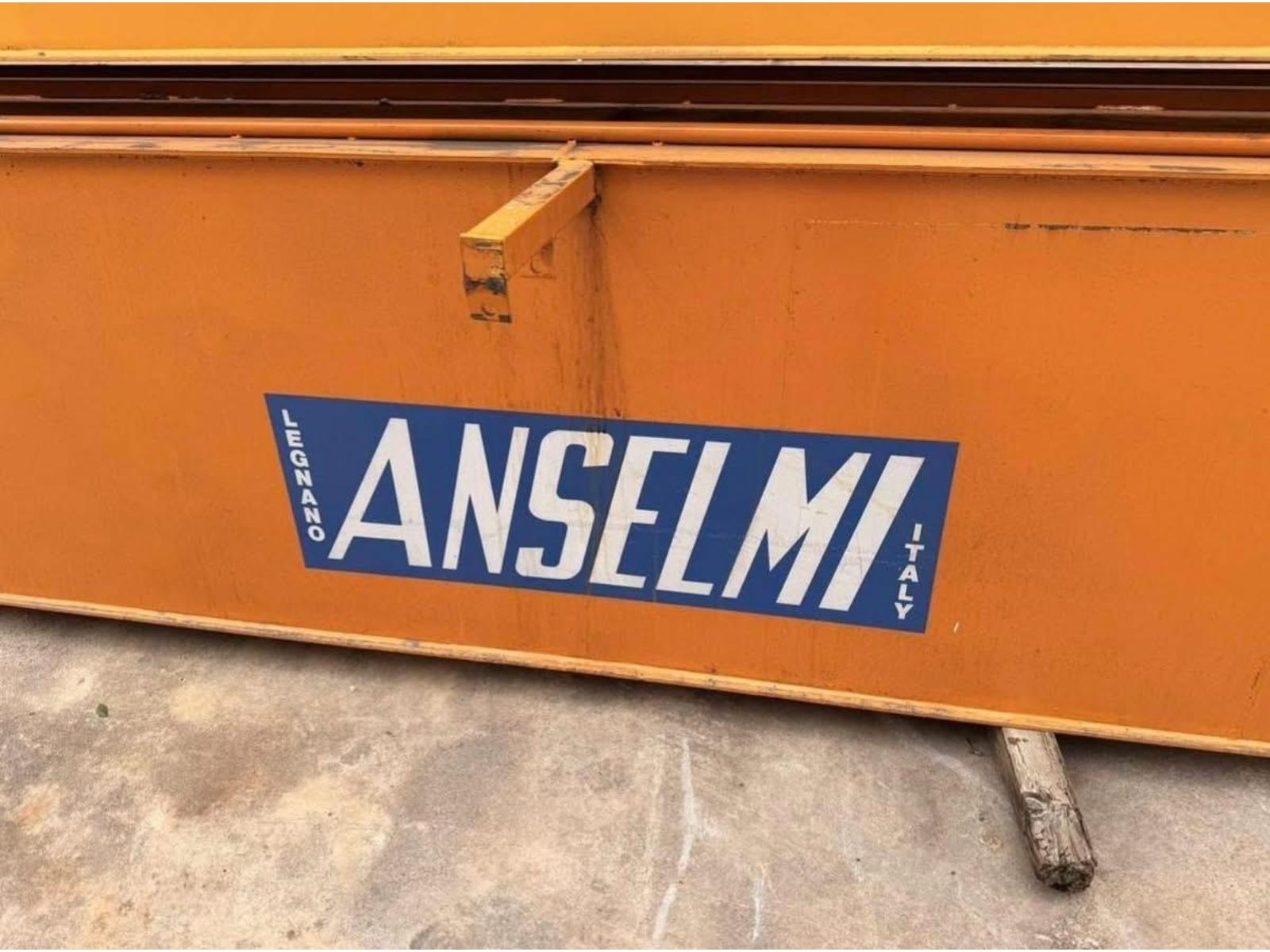 CARROPONTE BITRAVE ANSELMI 5 TON SCARTAMENTO 25430 MM