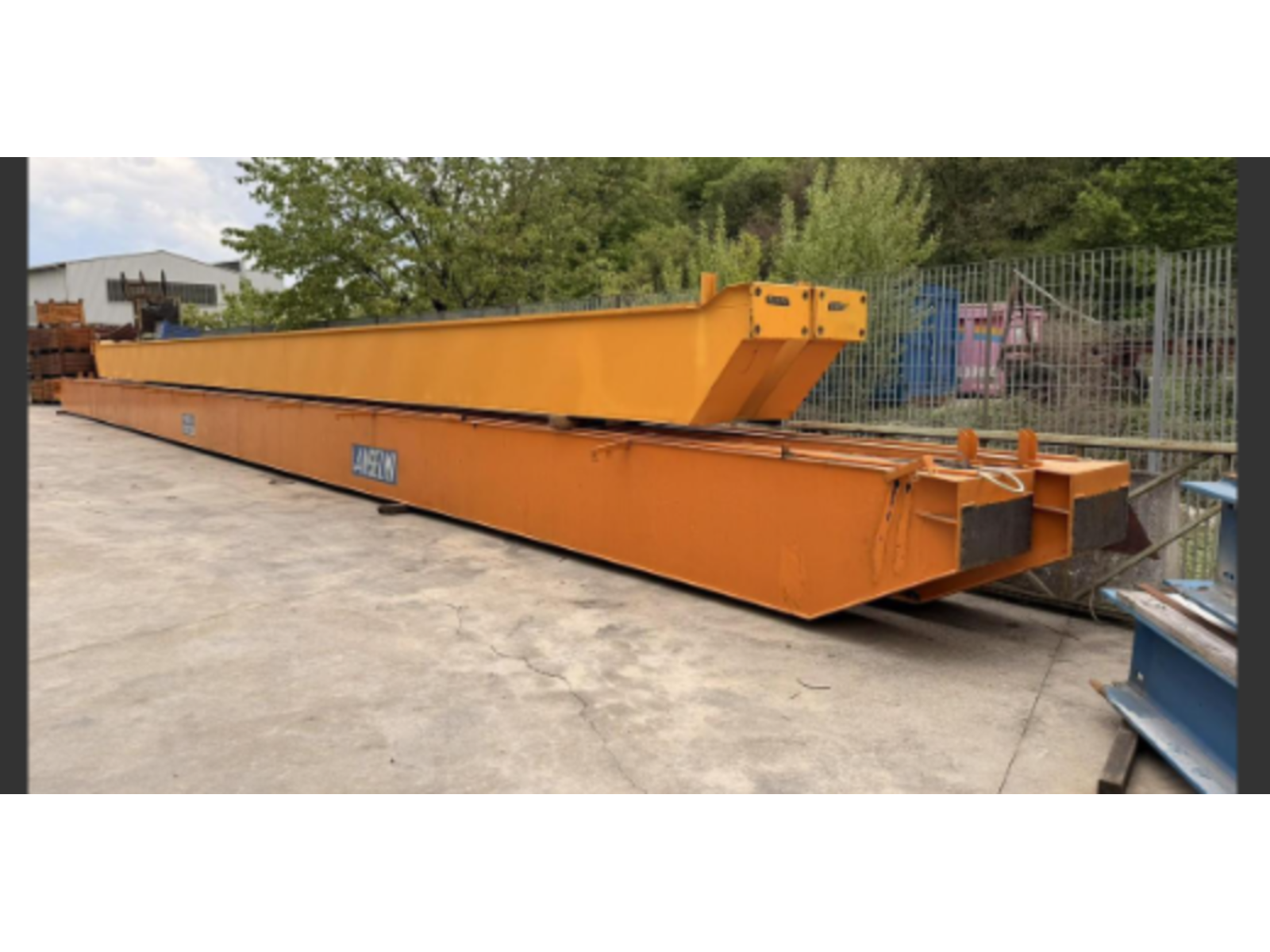 CARROPONTE BITRAVE ANSELMI 5 TON SCARTAMENTO 25430 MM