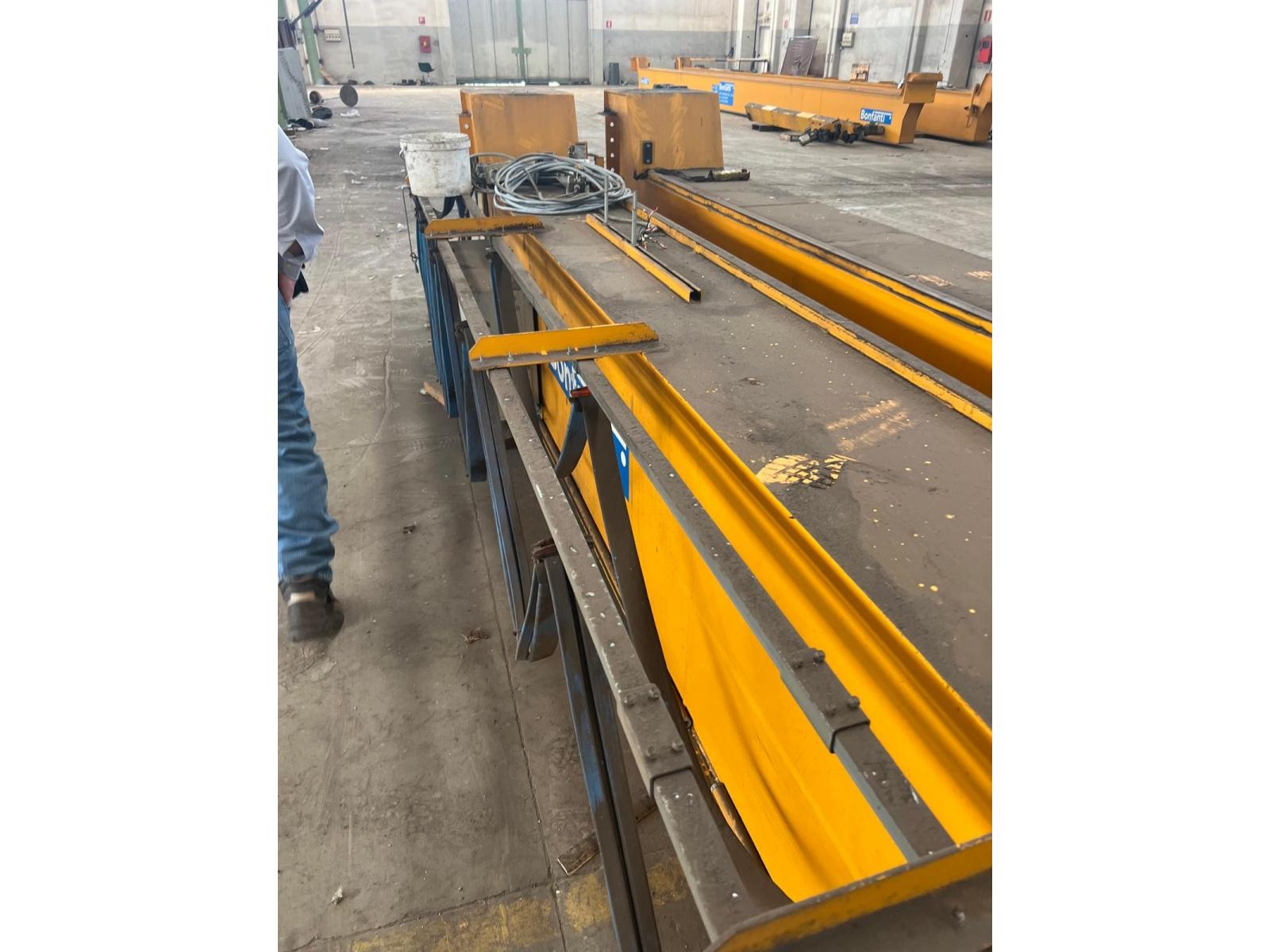 CARROPONTE BITRAVE BONFANTI 12.5 TON SCARTAMENTO 16240 MM