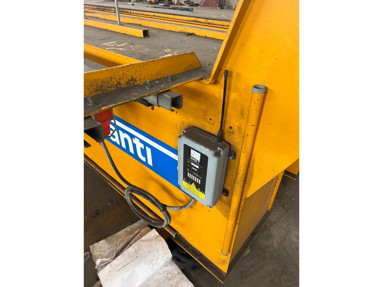 CARROPONTE BITRAVE BONFANTI 12.5 TON SCARTAMENTO 16240 MM