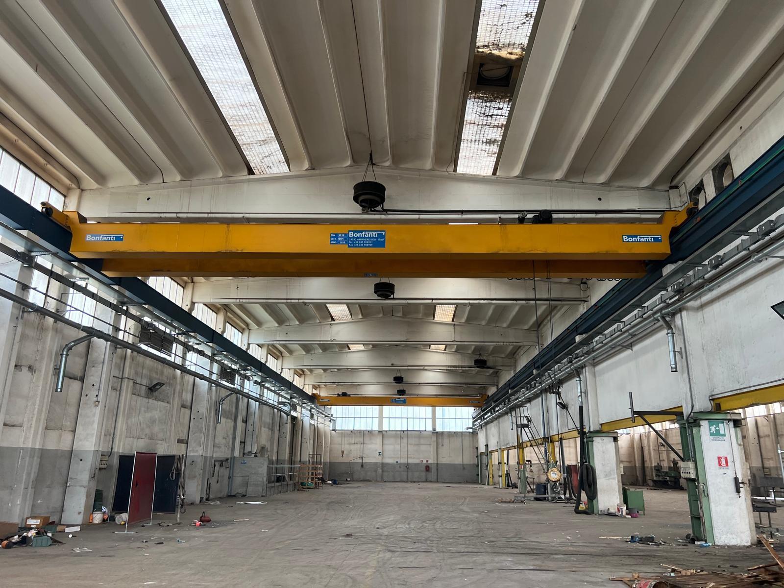 CARROPONTE BITRAVE BONFANTI 12.5 TON SCARTAMENTO 16240 MM