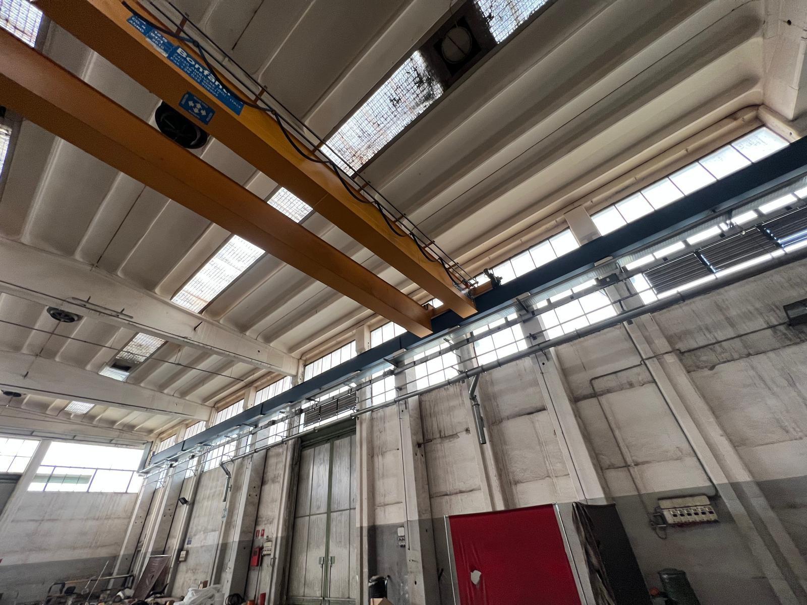 01 CARROPONTE BITRAVE BONFANTI 6.3 TON  SCARTAMENTO 16240 MM