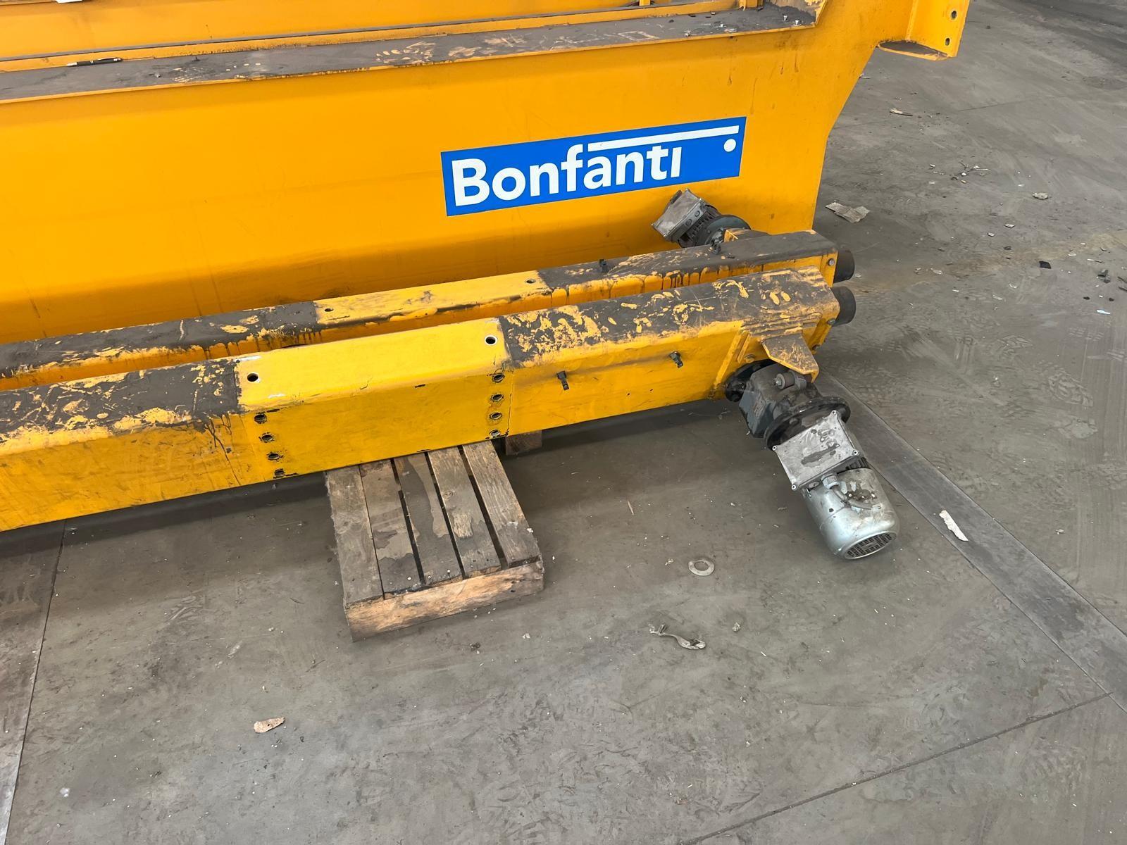 01 CARROPONTE BITRAVE BONFANTI 6.3 TON  SCARTAMENTO 16240 MM