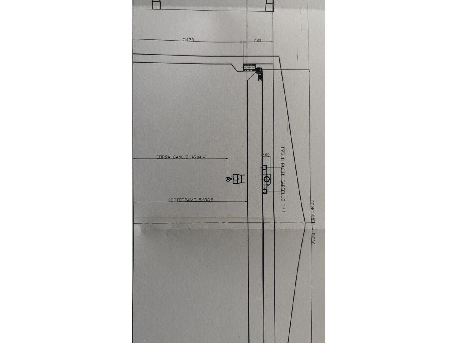 CARROPONTE BITRAVE CASELLA SCARTAMENTO 16 METRI