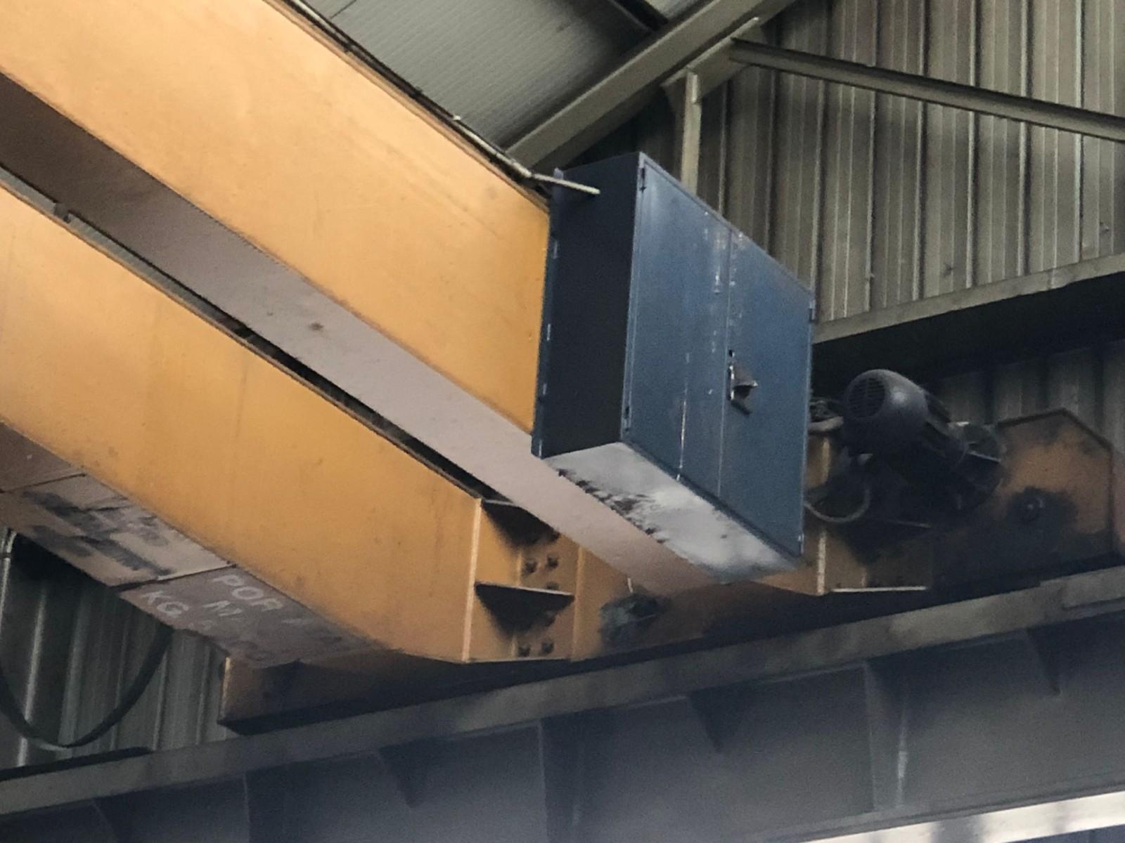 CARROPONTE BITRAVE CIMOLAI 5 TON  SCARTAMENTO 15400 MM