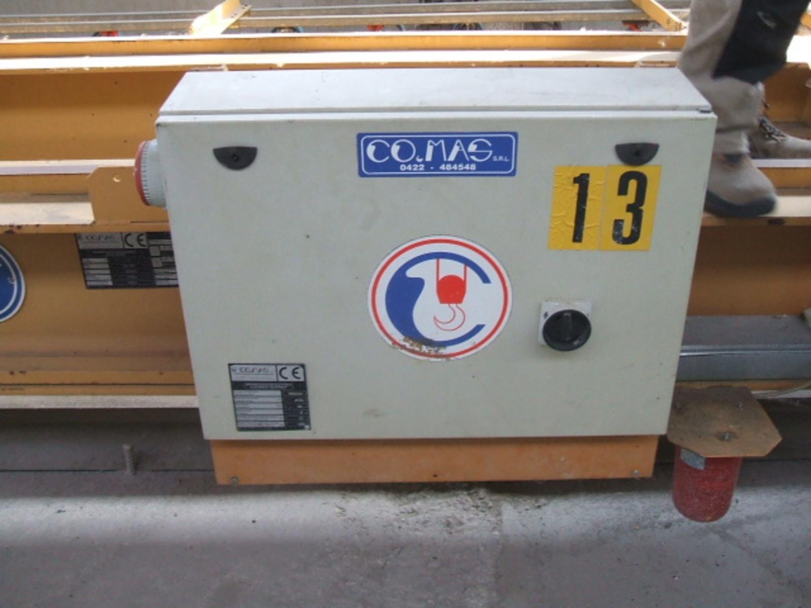 CARROPONTE BITRAVE COMAS 5 TON SCARTAMENTO 11305 MM  ANNO 2004