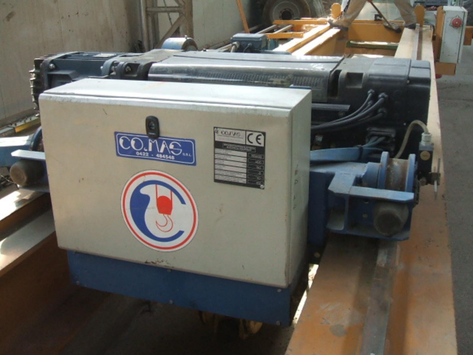 CARROPONTE BITRAVE COMAS 5 TON SCARTAMENTO 11305 MM  ANNO 2004