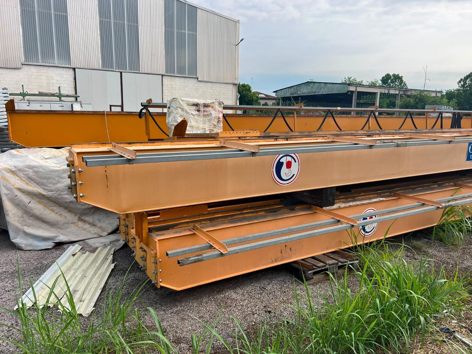 CARROPONTE BITRAVE COMAS 5 TON SCARTAMENTO 14000MM