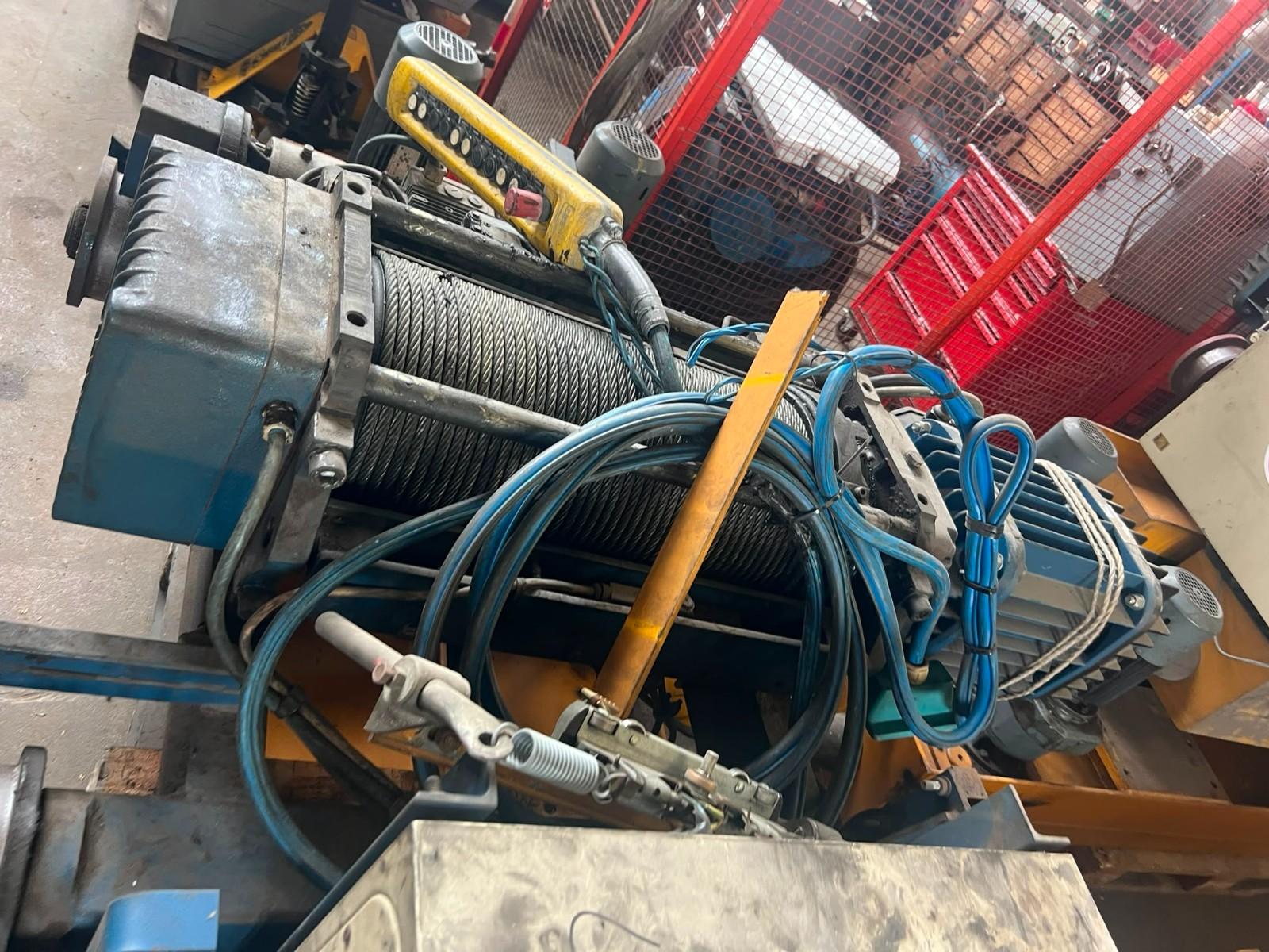 CARROPONTE BITRAVE COMAS 5 TON SCARTAMENTO 14000MM