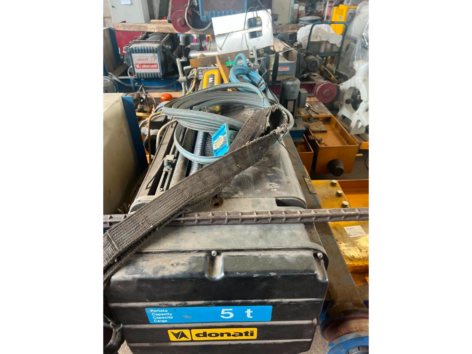 CARROPONTE BITRAVE COMAS 5 TON SCARTAMENTO 14000MM