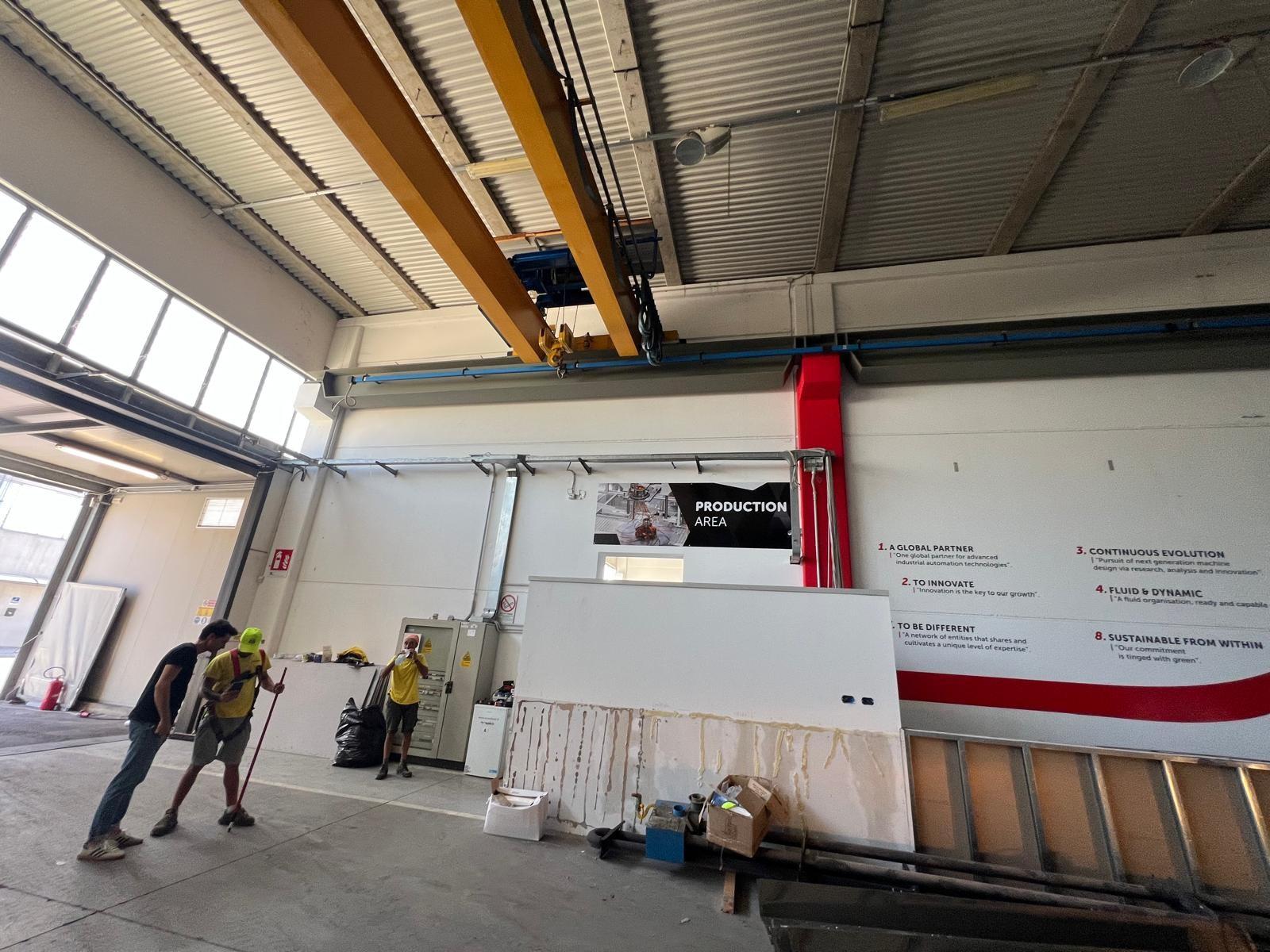 CARROPONTE BITRAVE DEMAG 10 TON  X 13300MM CIRCA