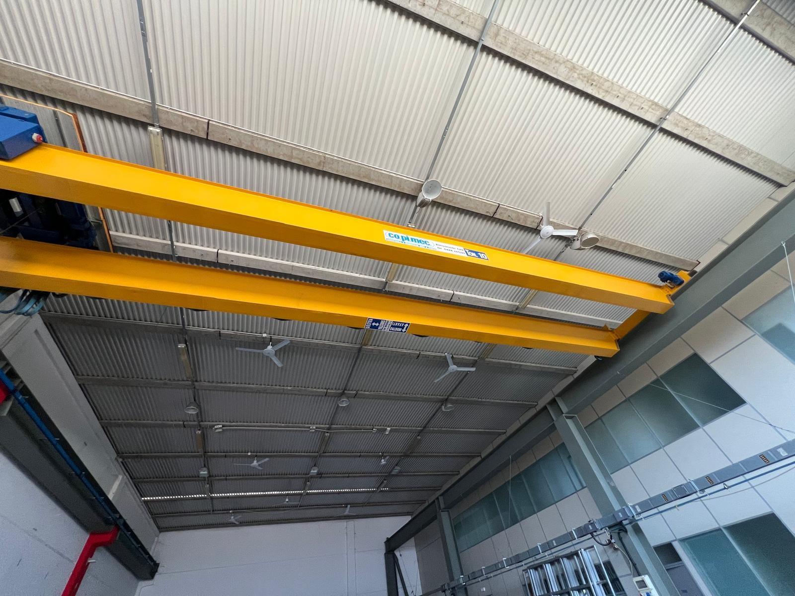 CARROPONTE BITRAVE DEMAG 10 TON  X 13300MM CIRCA