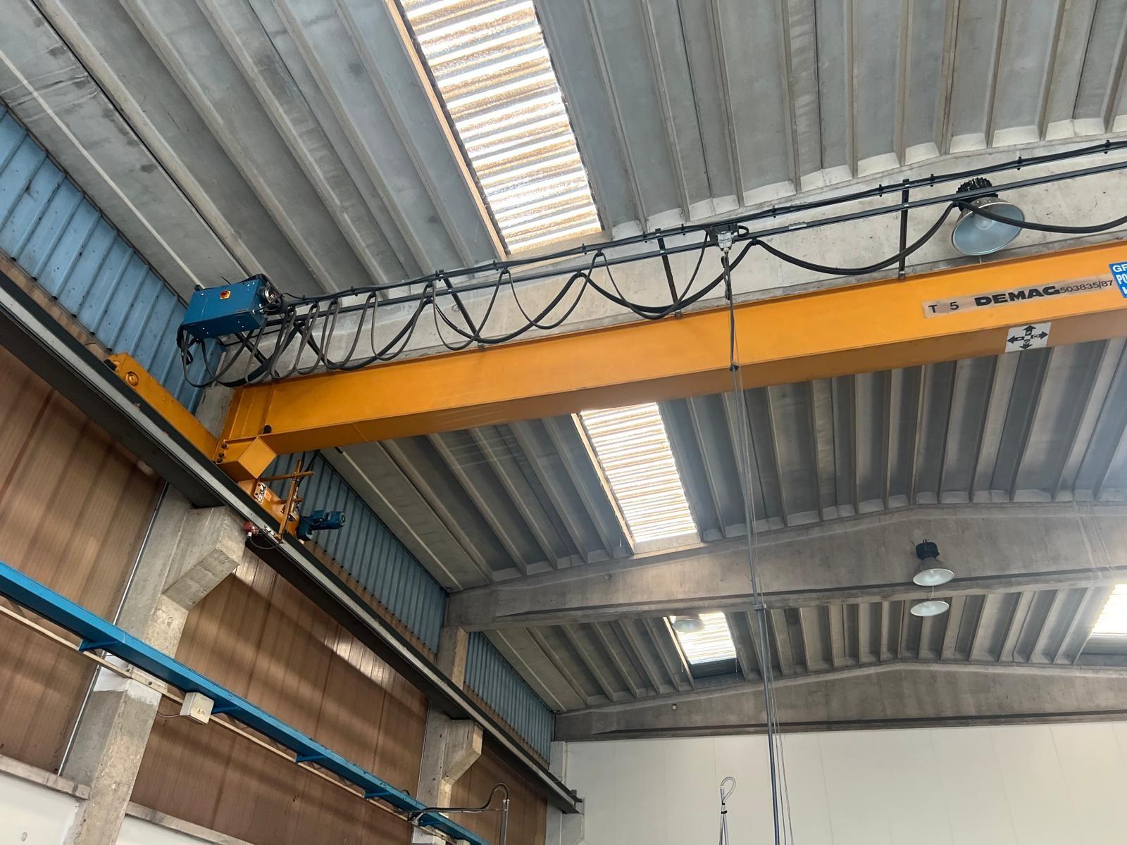 CARROPONTE BITRAVE DEMAG 5 TON SCARTAMENTO 13100mm
