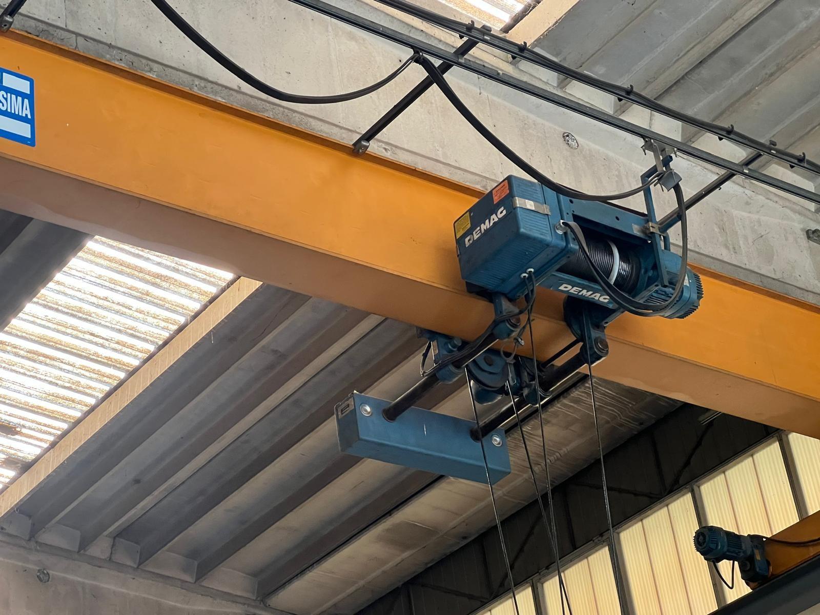 CARROPONTE BITRAVE DEMAG 5 TON SCARTAMENTO 13100mm