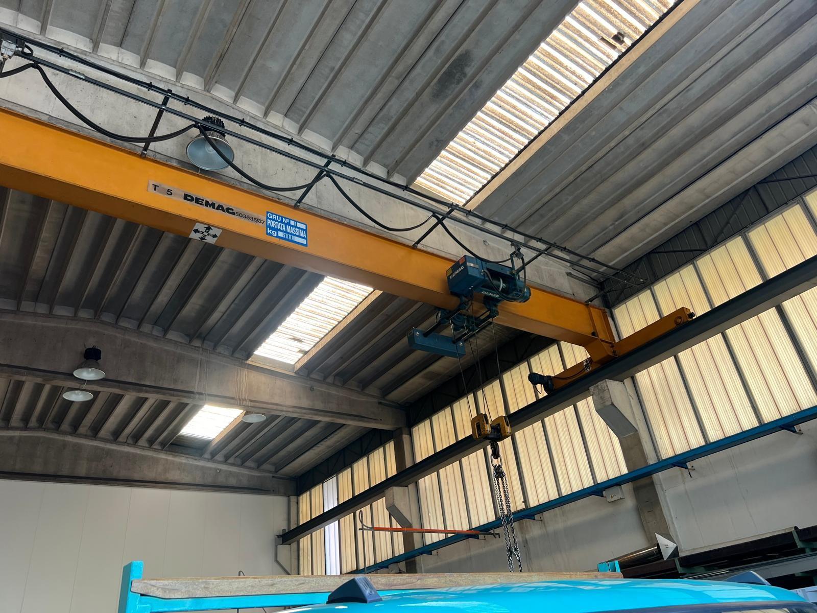 CARROPONTE BITRAVE DEMAG 5 TON SCARTAMENTO 13100mm