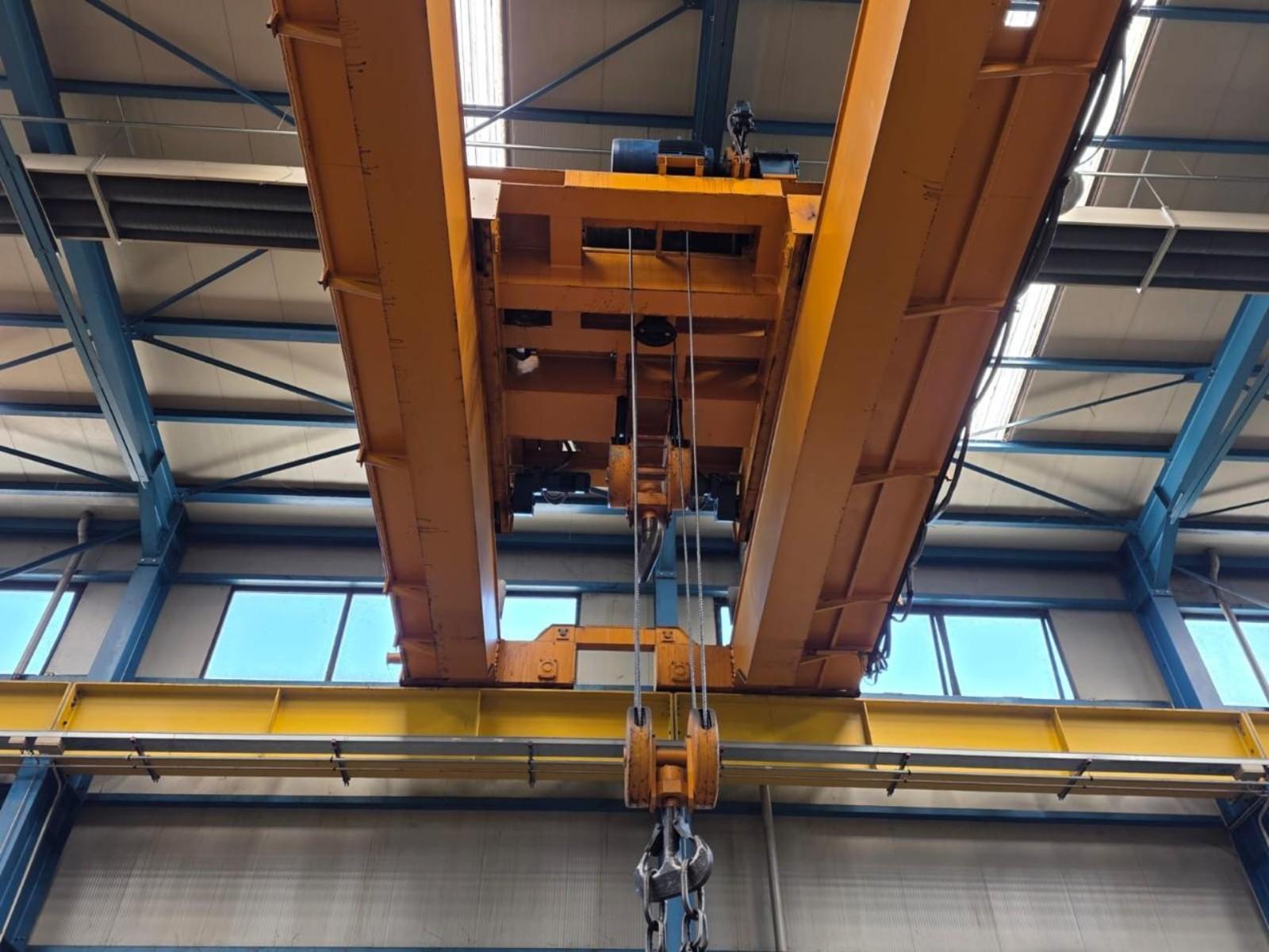 CARROPONTE BITRAVE DEMAG 60 +20 TON SCARTAMENTO 20 MT