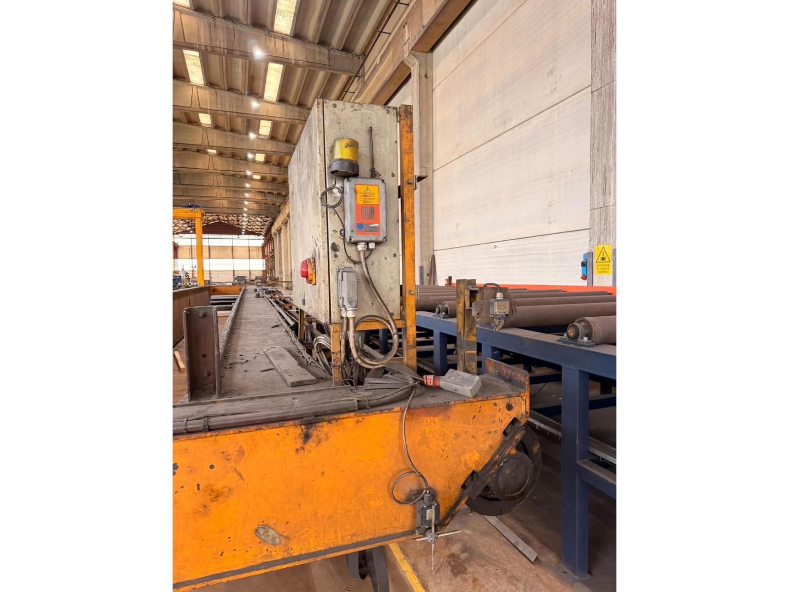 CARROPONTE BITRAVE GUTTER 25 TON SCARTAMENTO 20220 MM