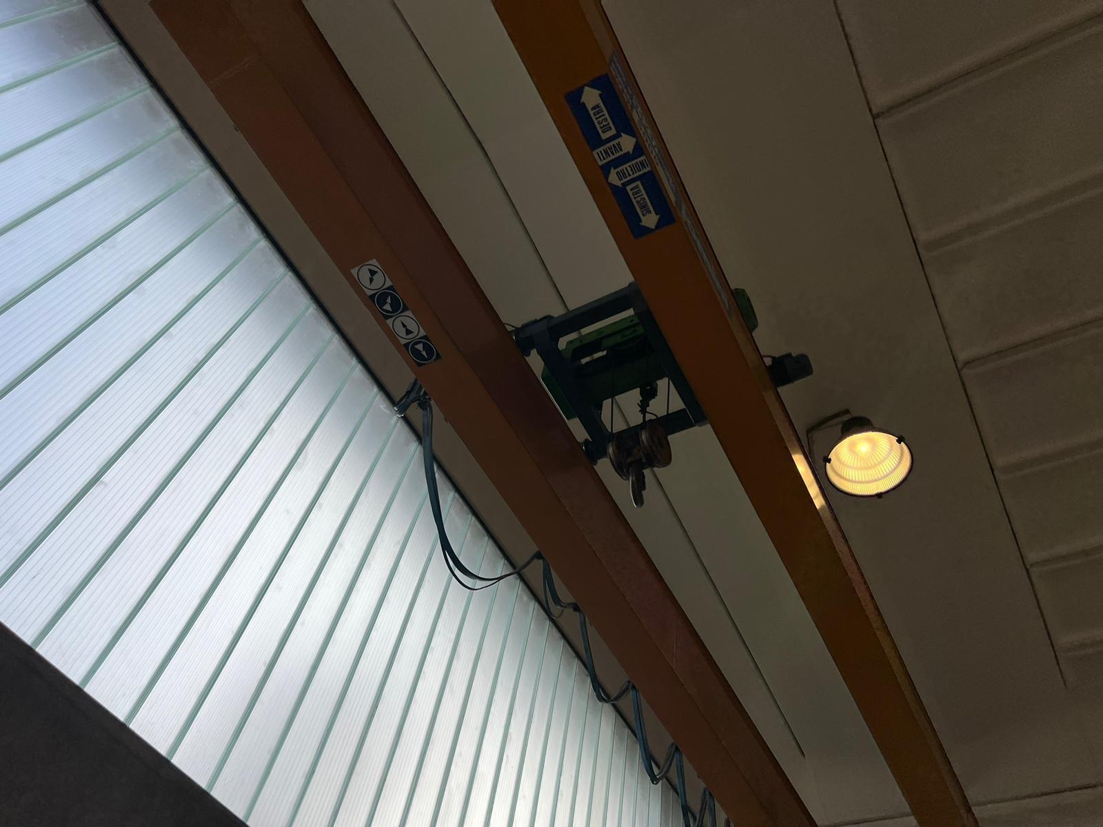 CARROPONTE BITRAVE JOMINI 5 TON SCARTAMENTO 14200mm