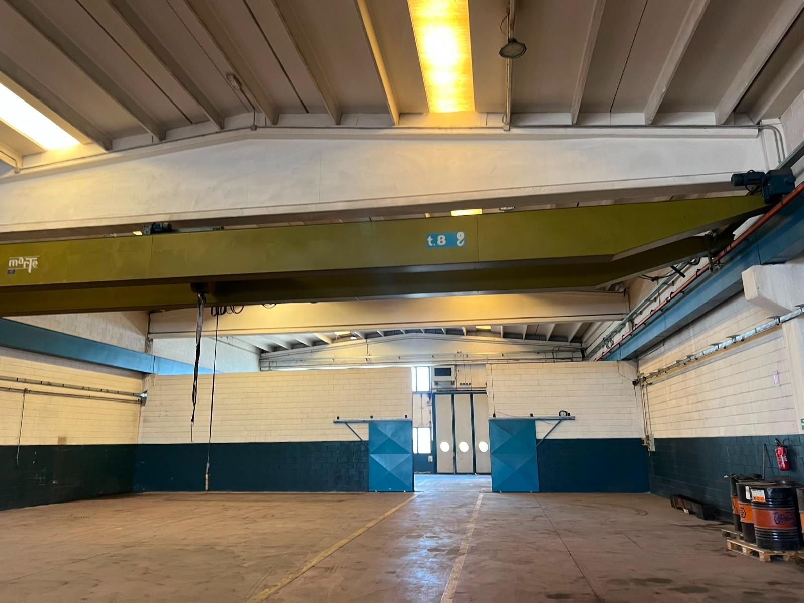 CARROPONTE BITRAVE MARTE 8 TON SCARTAMENTO 18350 MM ANNO 1996