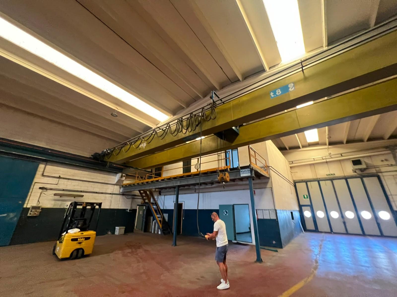 CARROPONTE BITRAVE MARTE 8 TON SCARTAMENTO 18350 MM ANNO 2000