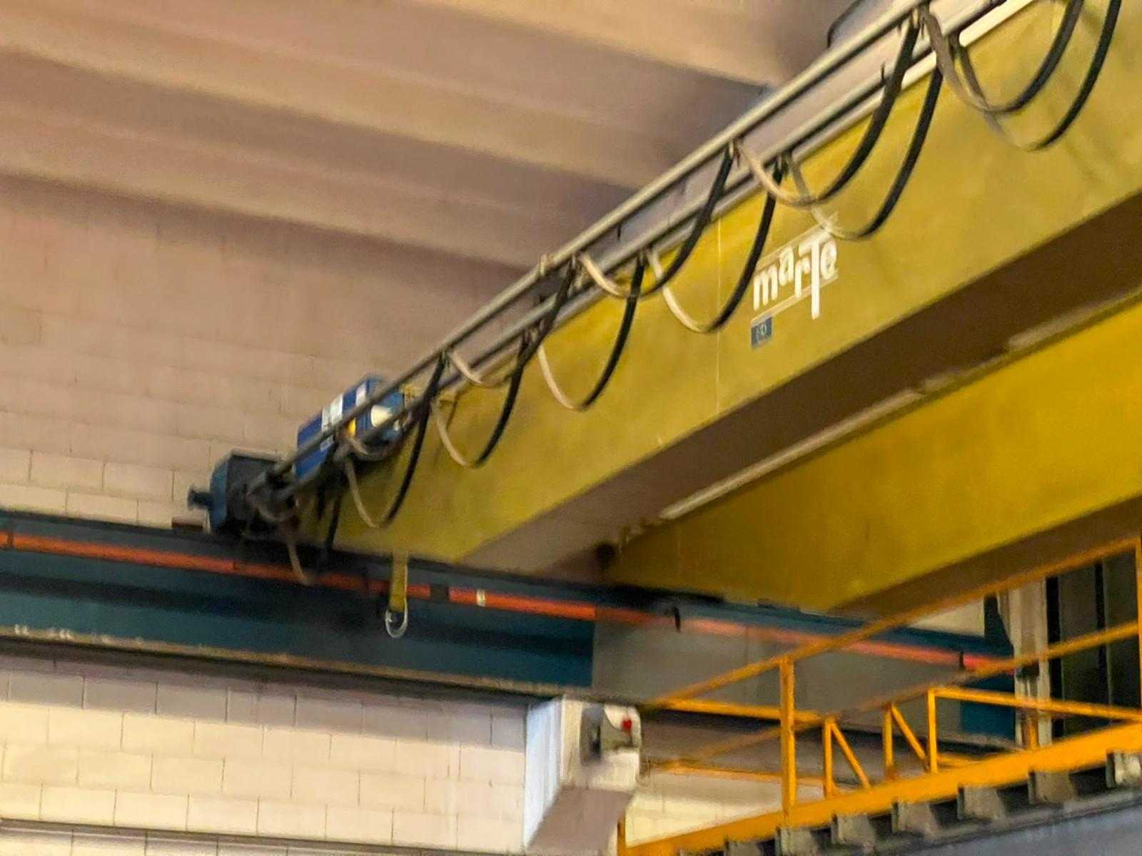 CARROPONTE BITRAVE MARTE 8 TON SCARTAMENTO 18350 MM ANNO 2000
