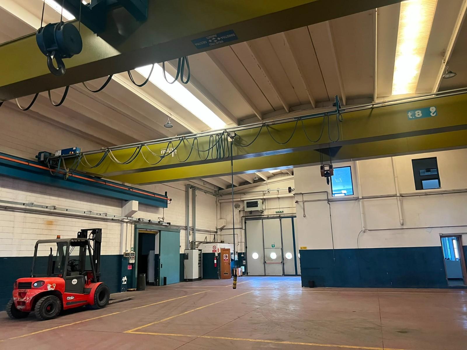 CARROPONTE BITRAVE MARTE 8 TON SCARTAMENTO 18350 MM ANNO 2000