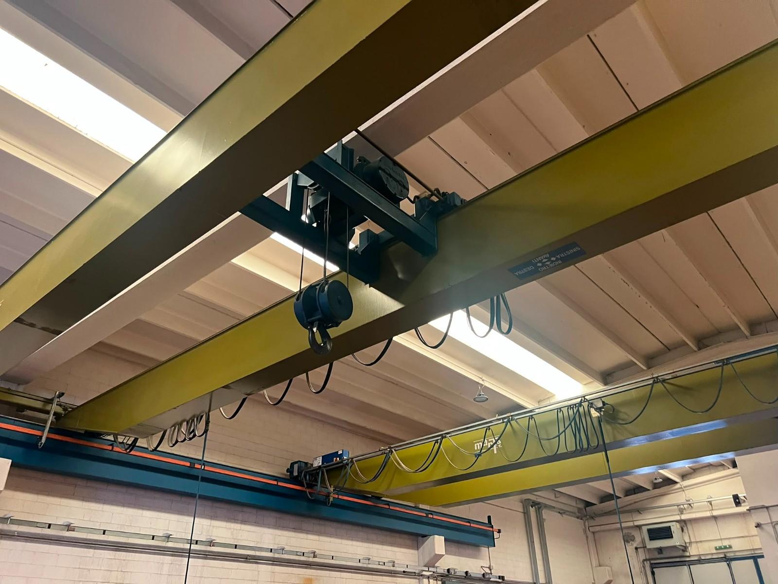 CARROPONTE BITRAVE MARTE 8 TON SCARTAMENTO 18350 MM ANNO 2000