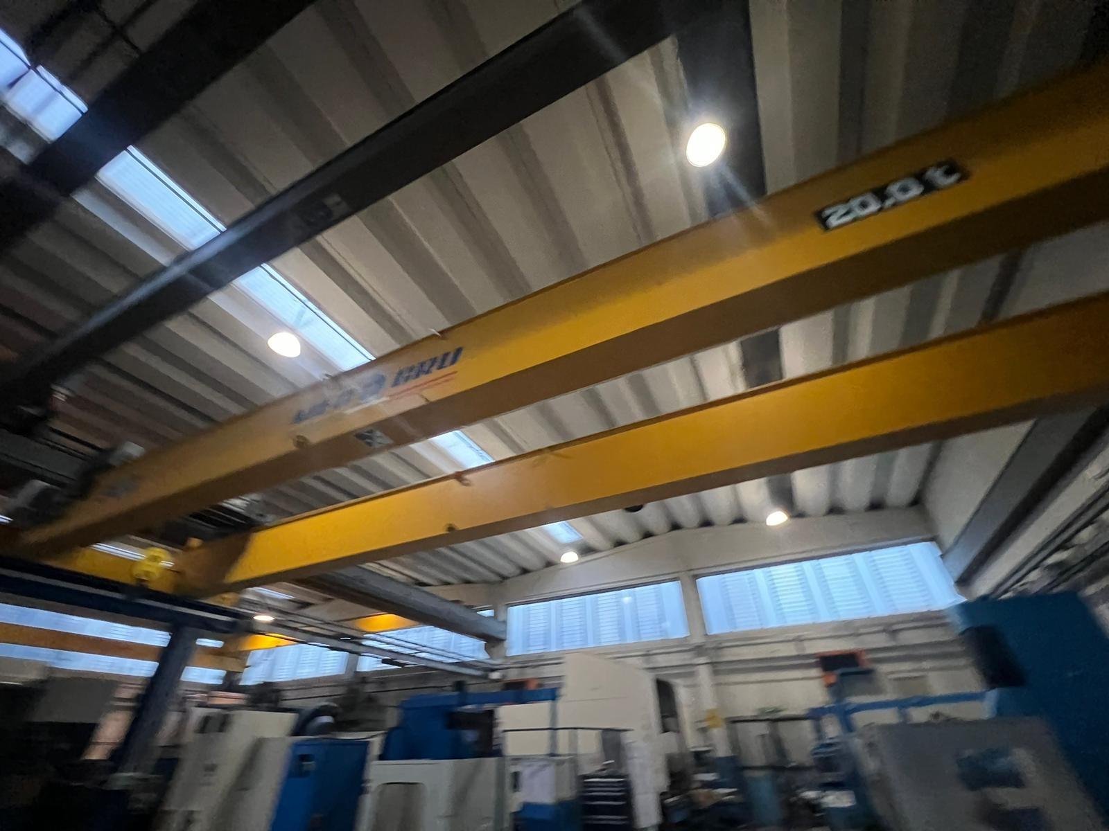 CARROPONTE BITRAVE MEC GRU 20 TON SCARTAMENTO 14150 MM