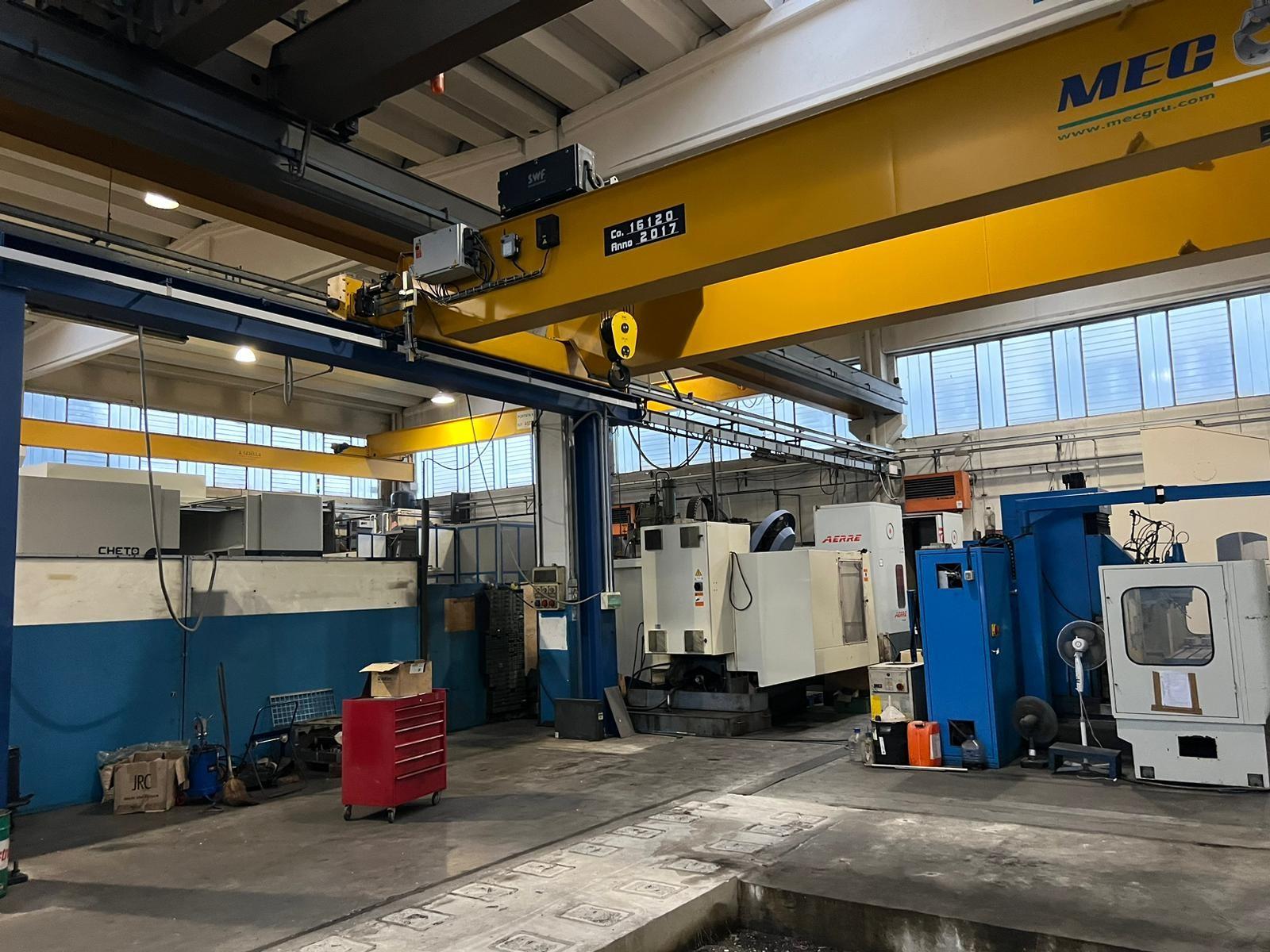 CARROPONTE BITRAVE MEC GRU 20 TON SCARTAMENTO 14150 MM