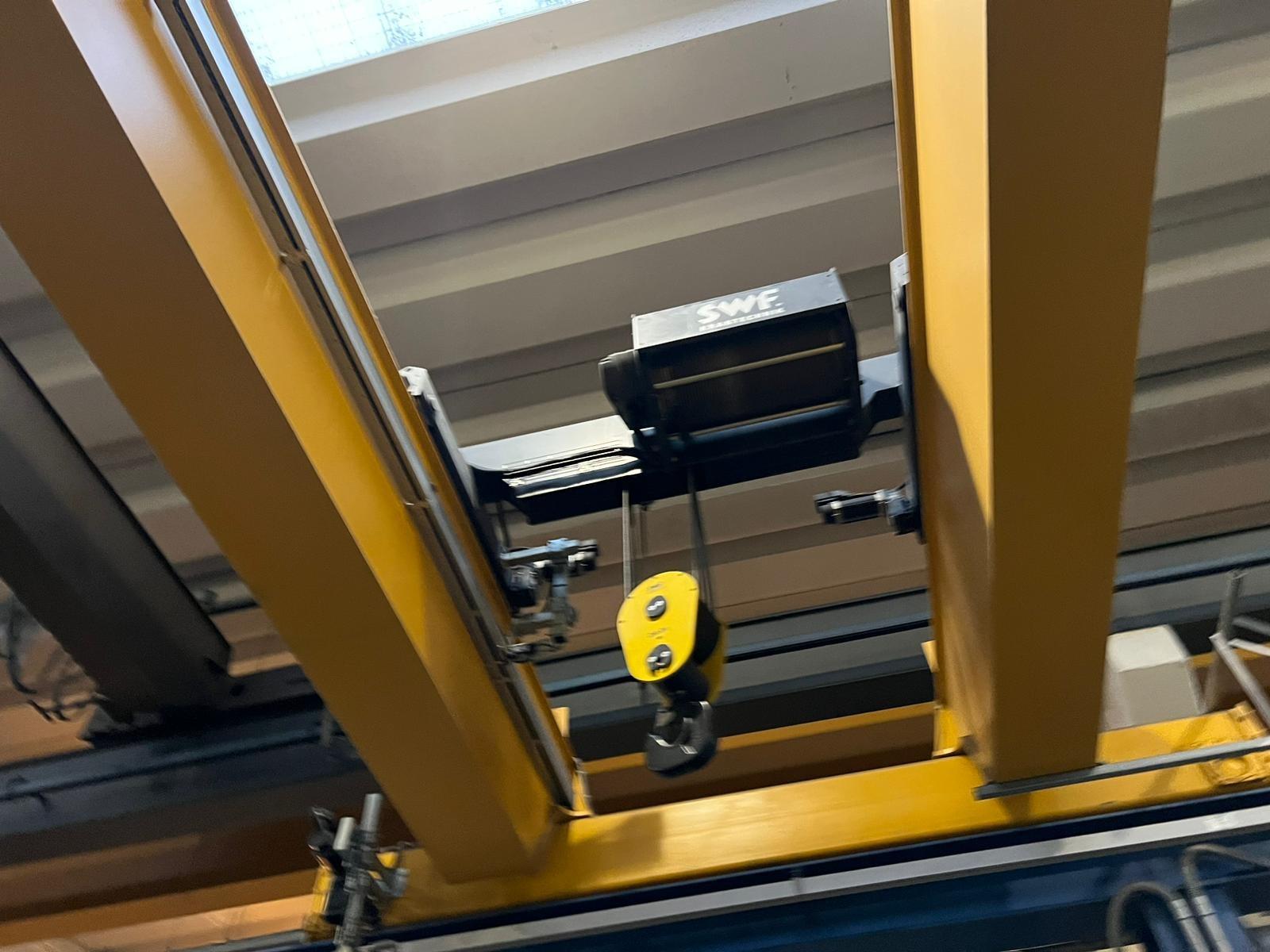 CARROPONTE BITRAVE MEC GRU 20 TON SCARTAMENTO 14150 MM