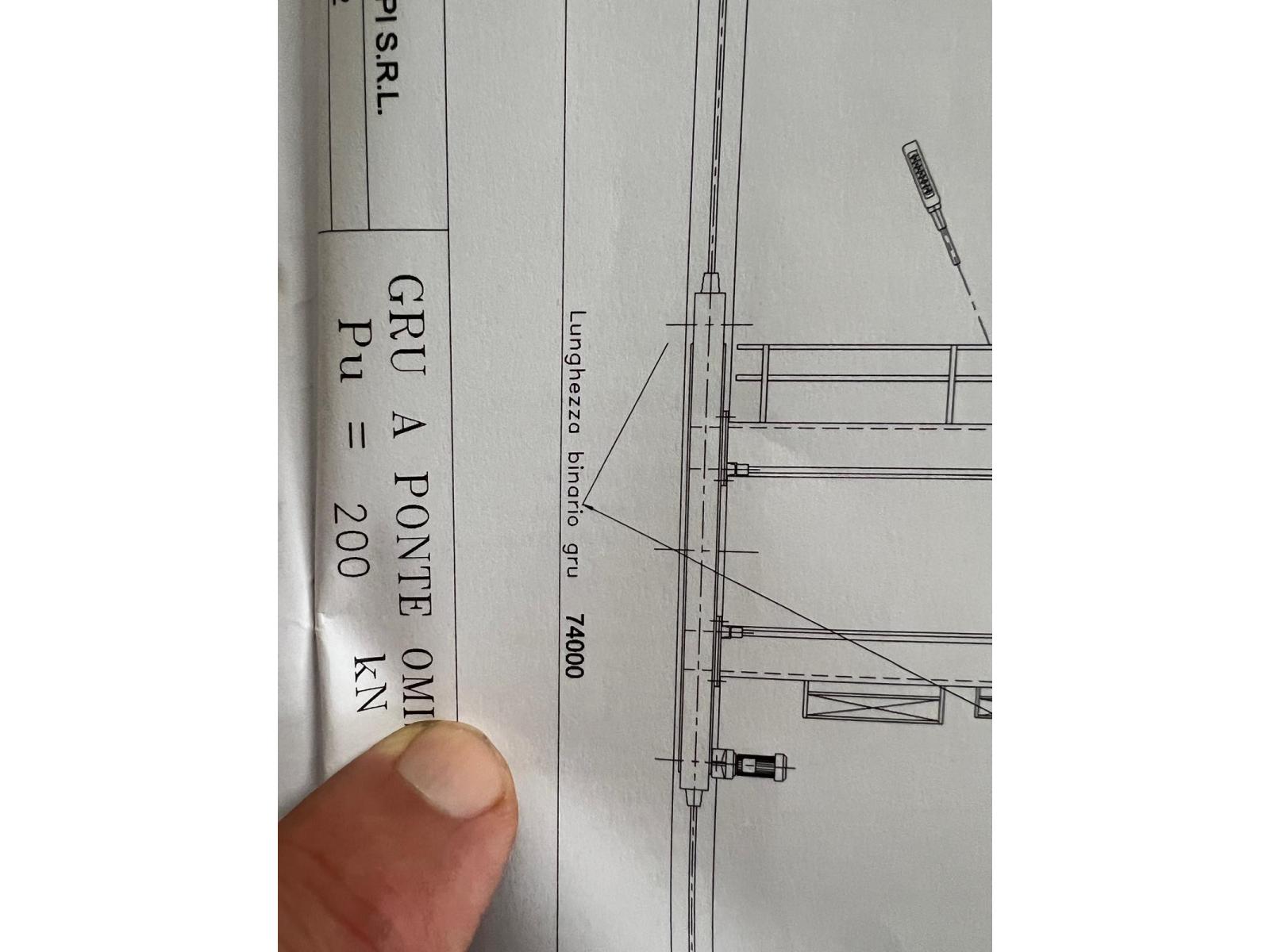 CARROPONTE BITRAVE OMIS GSB 20 TON SCARTAMENTO 15.15
