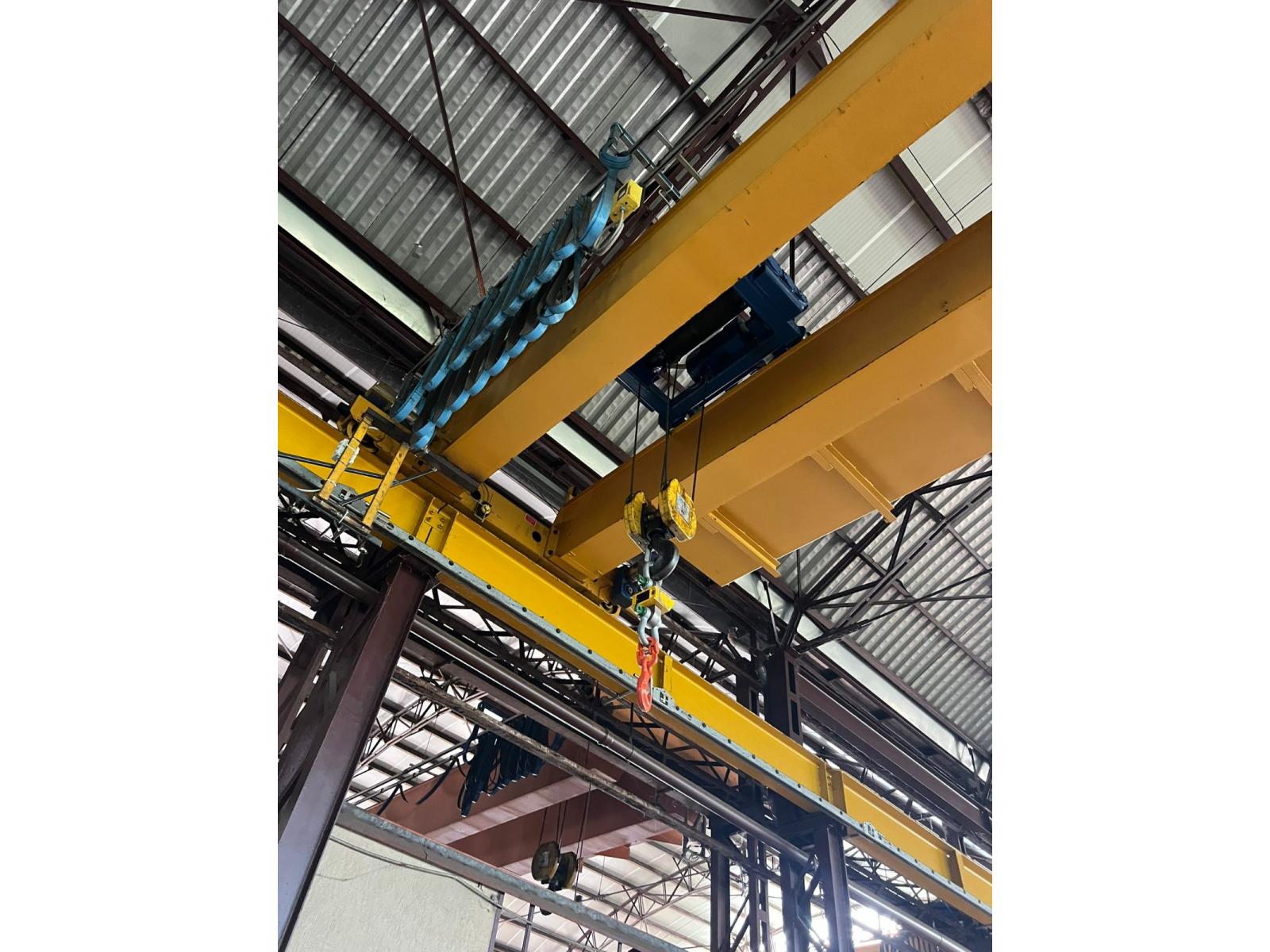 Carroponte bitrave omis portata 10 ton Scartamento 15500 mm Anno 2009