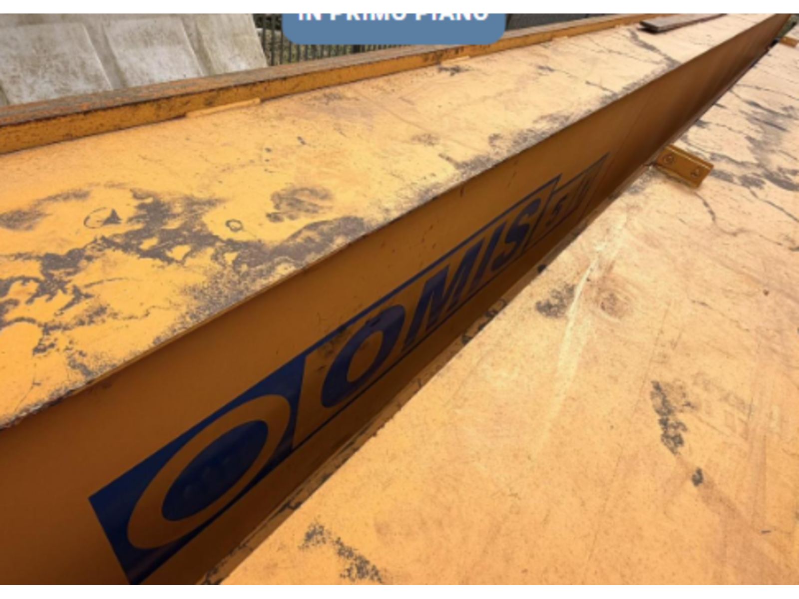 CARROPONTE BITRAVE OMIS 5 TON DA 20 METRI (GIALLO)