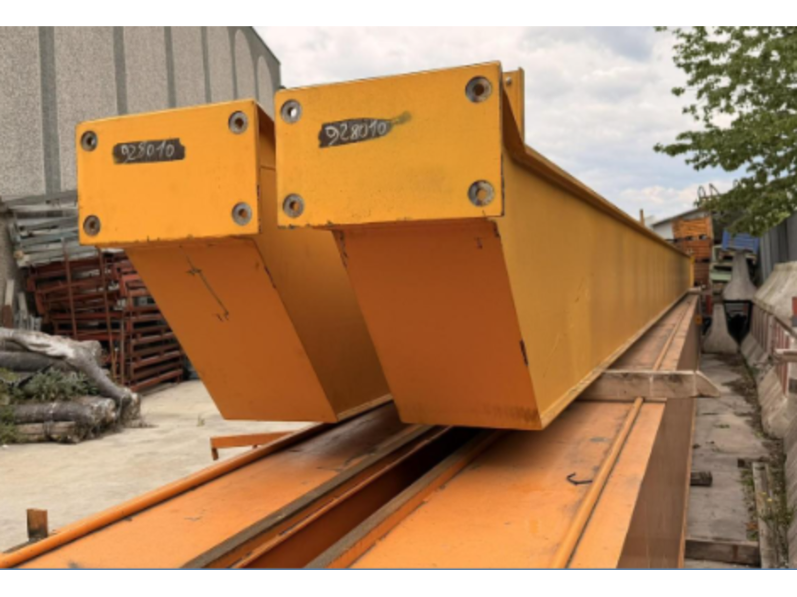 CARROPONTE BITRAVE OMIS 5 TON DA 20 METRI (GIALLO)