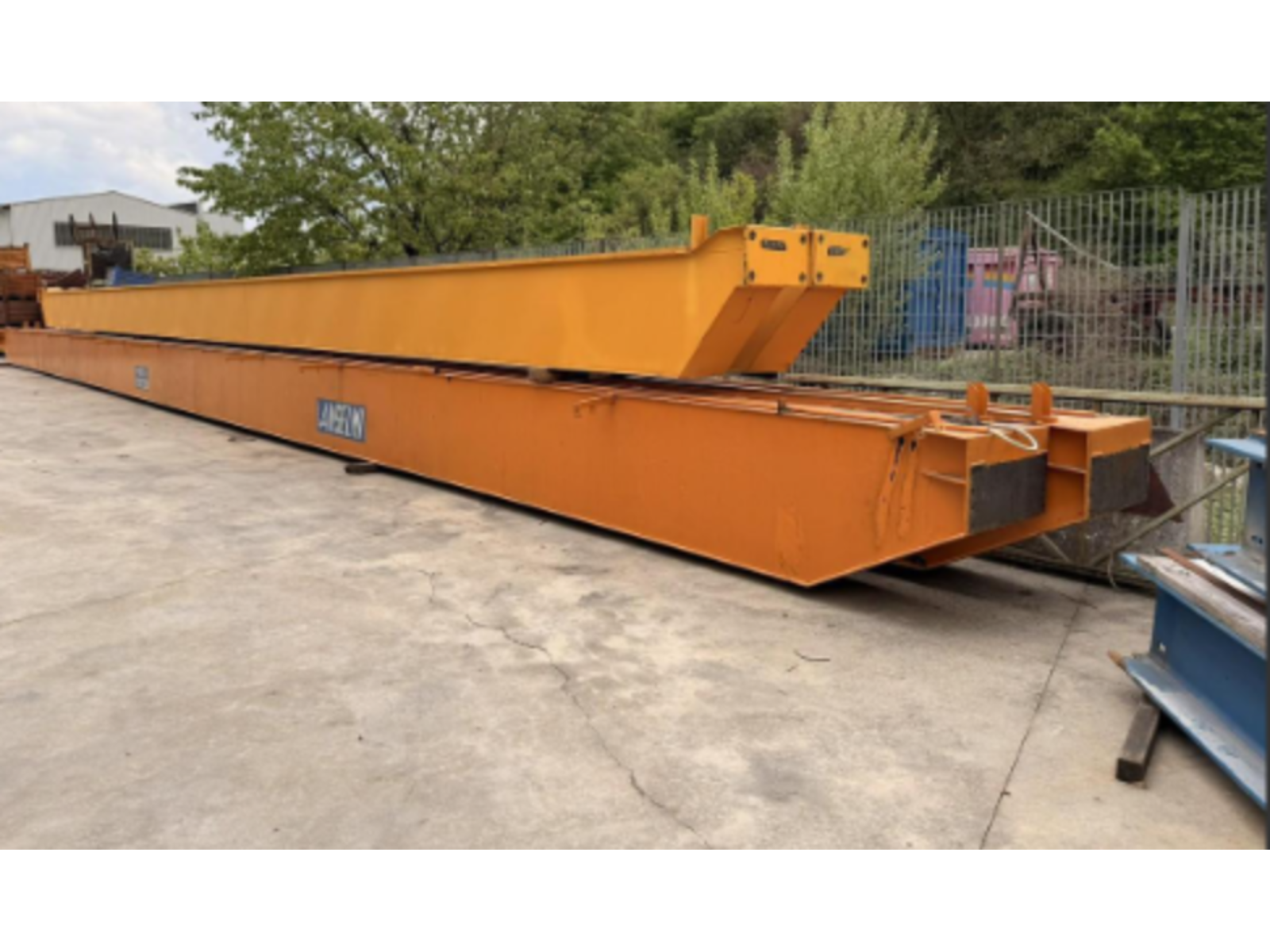CARROPONTE BITRAVE OMIS 5 TON DA 20 METRI (GIALLO)