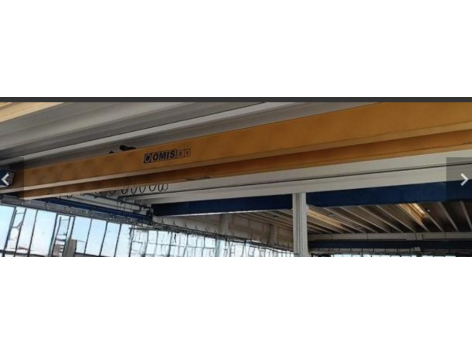 CARROPONTE BITRAVE OMIS 5 TON DA 20 METRI (GIALLO)