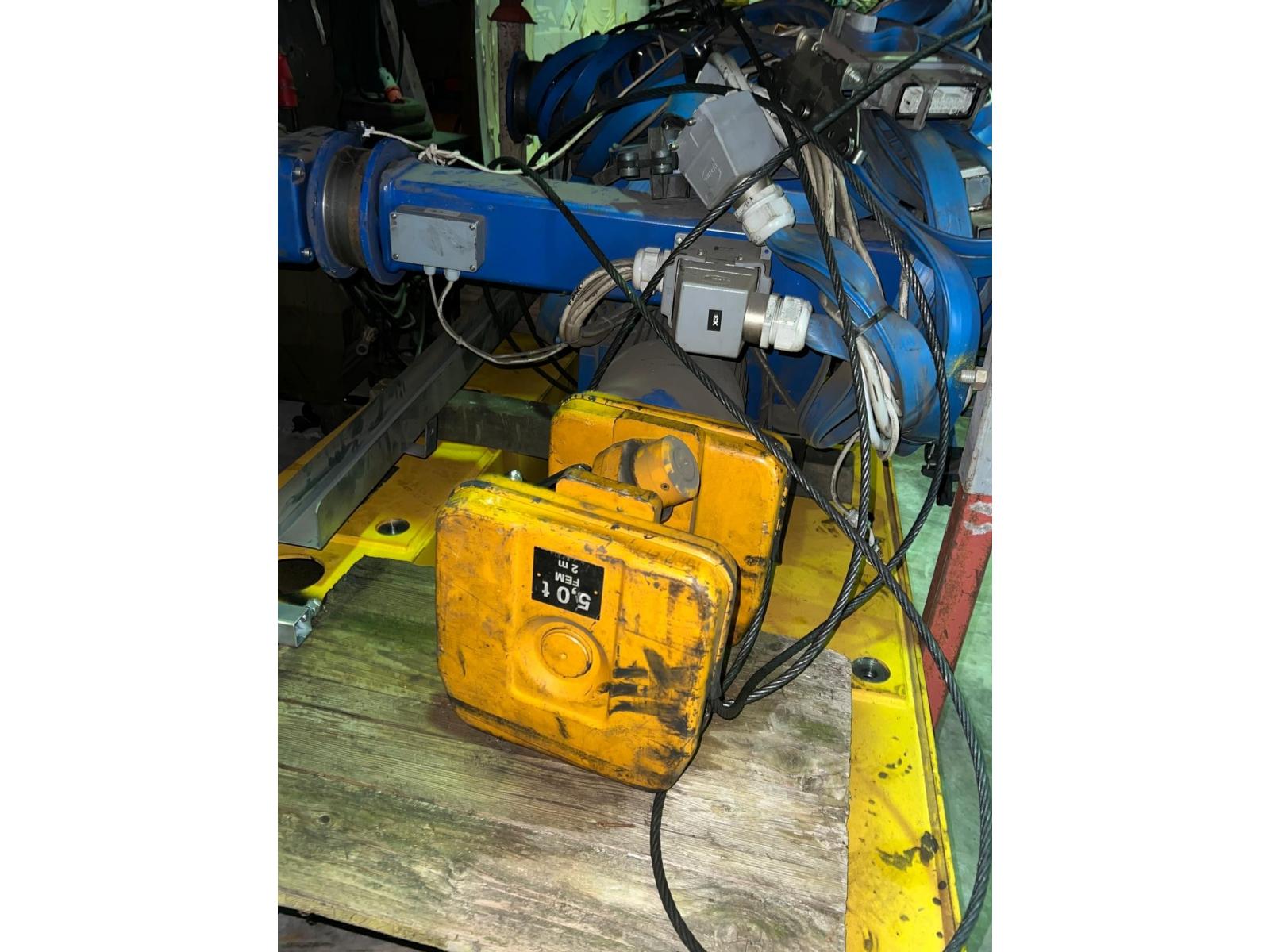 CARROPONTE BITRAVE OMIS 5 TON DA 20 METRI (GIALLO)