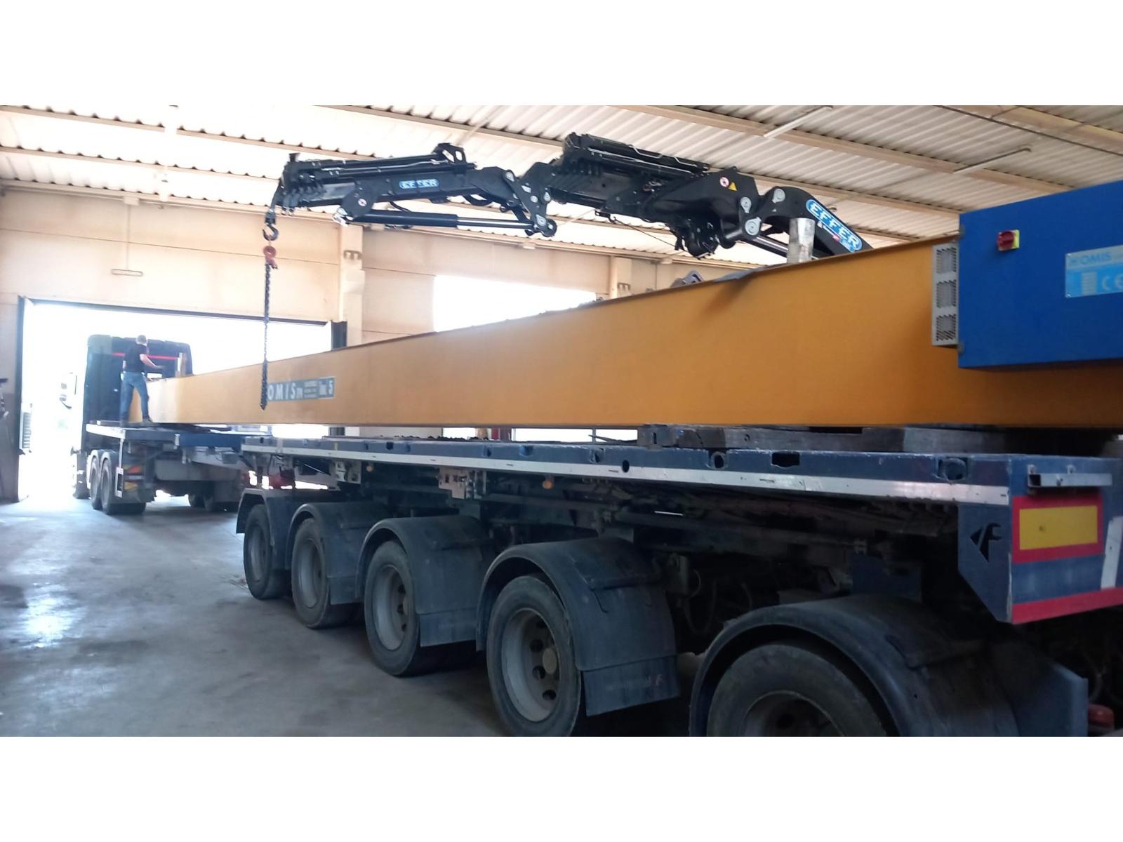 CARROPONTE BITRAVE OMIS 5 TON SCARTAMENTO 23000 MM