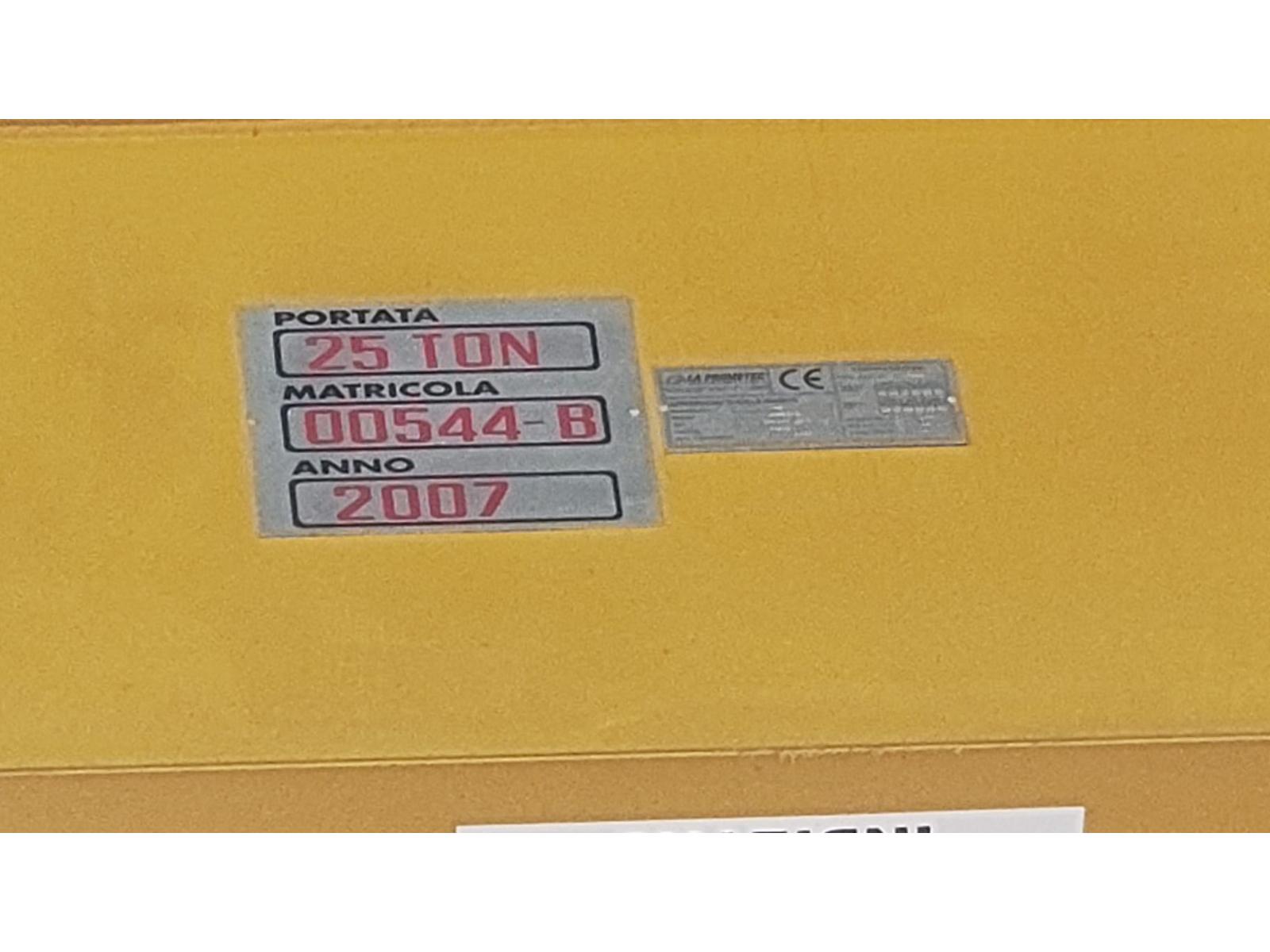 CARROPONTE BITRAVE LA PROMOTEC 25 TON SCARTAMENTO 16300 MM