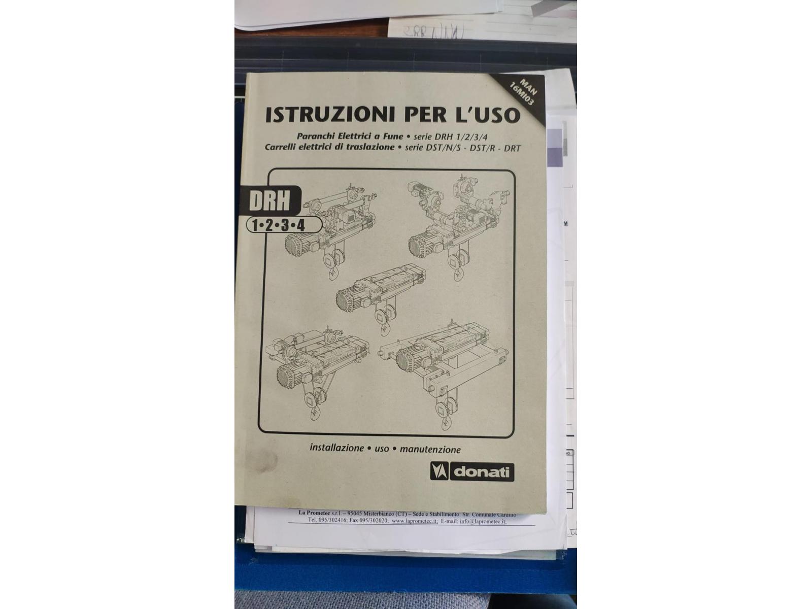 CARROPONTE BITRAVE LA PROMOTEC 25 TON SCARTAMENTO 16300 MM