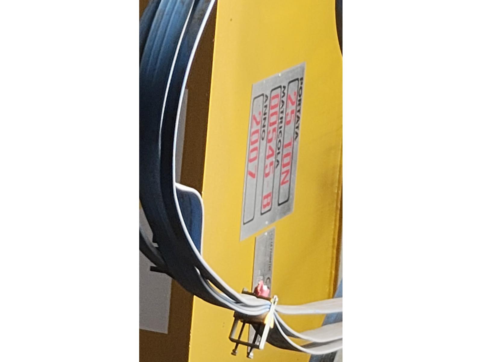 CARROPONTE BITRAVE LA PROMOTEC 25 TON SCARTAMENTO 16300 MM