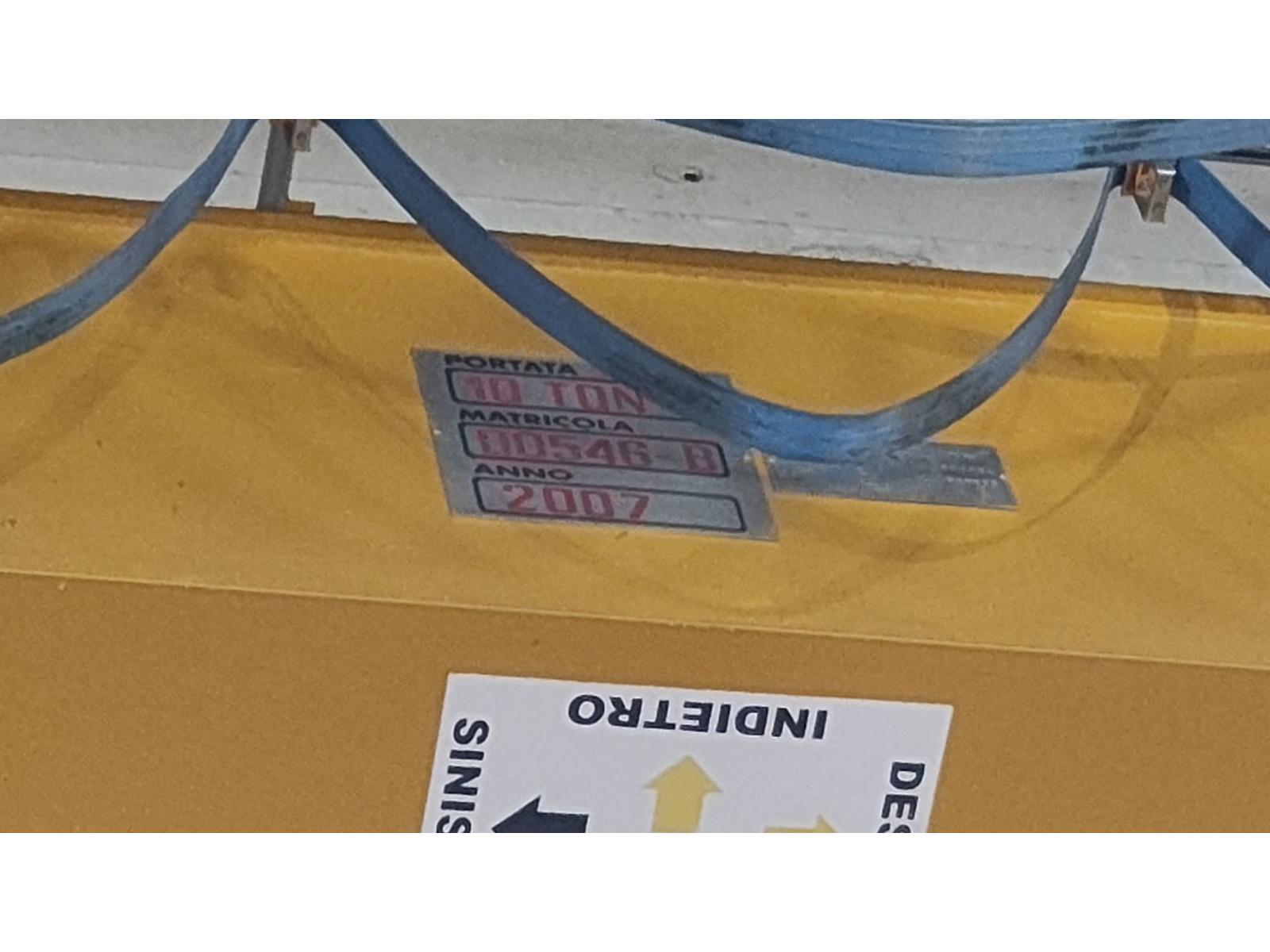 CARROPONTE BITRAVE LA PROMOTEC 10 TON SCARTAMENTO 16300MM