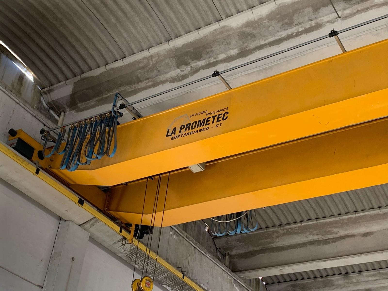 CARROPONTE BITRAVE PROMOTEC 6.3 TON SCARTAMENTO 18000 MM